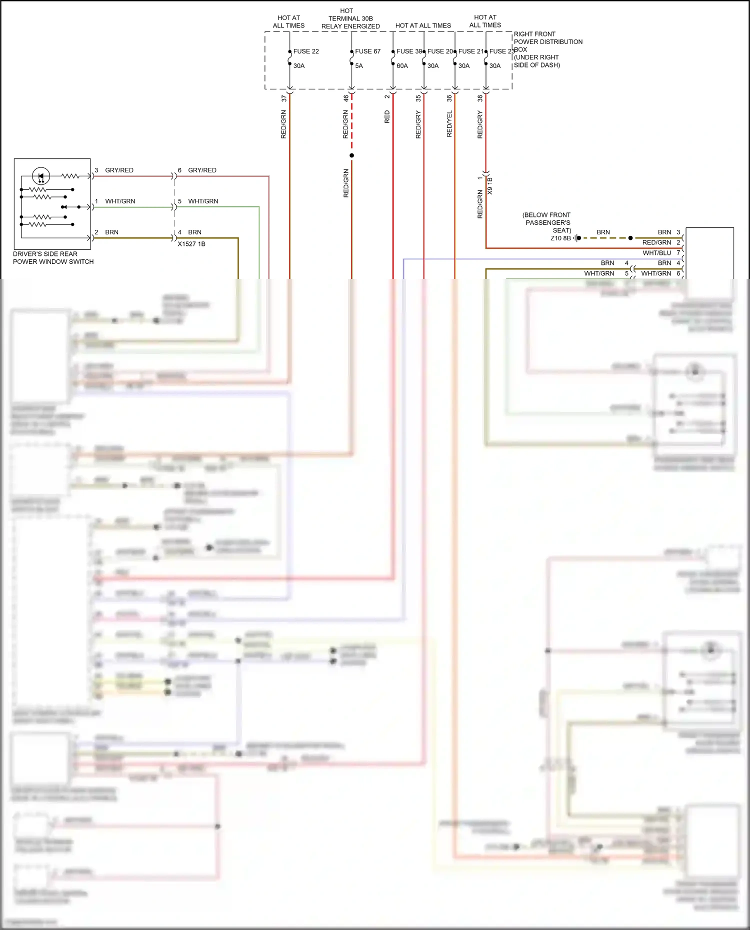 Wiring diagram computer data lines system for BMW X5 G05 facelift (2023-2024) (63 of 120)