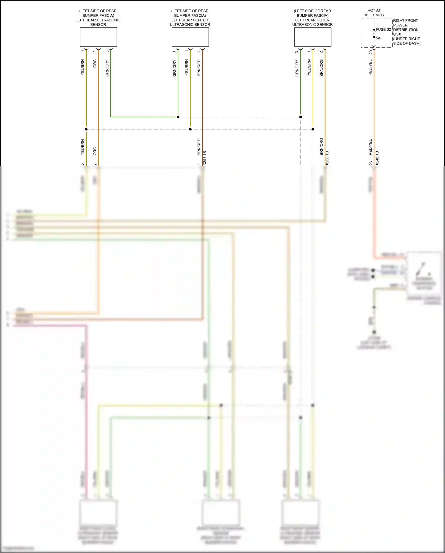 Wiring diagram computer data lines system for BMW X5 G05 facelift (2023-2024) (38 of 120)