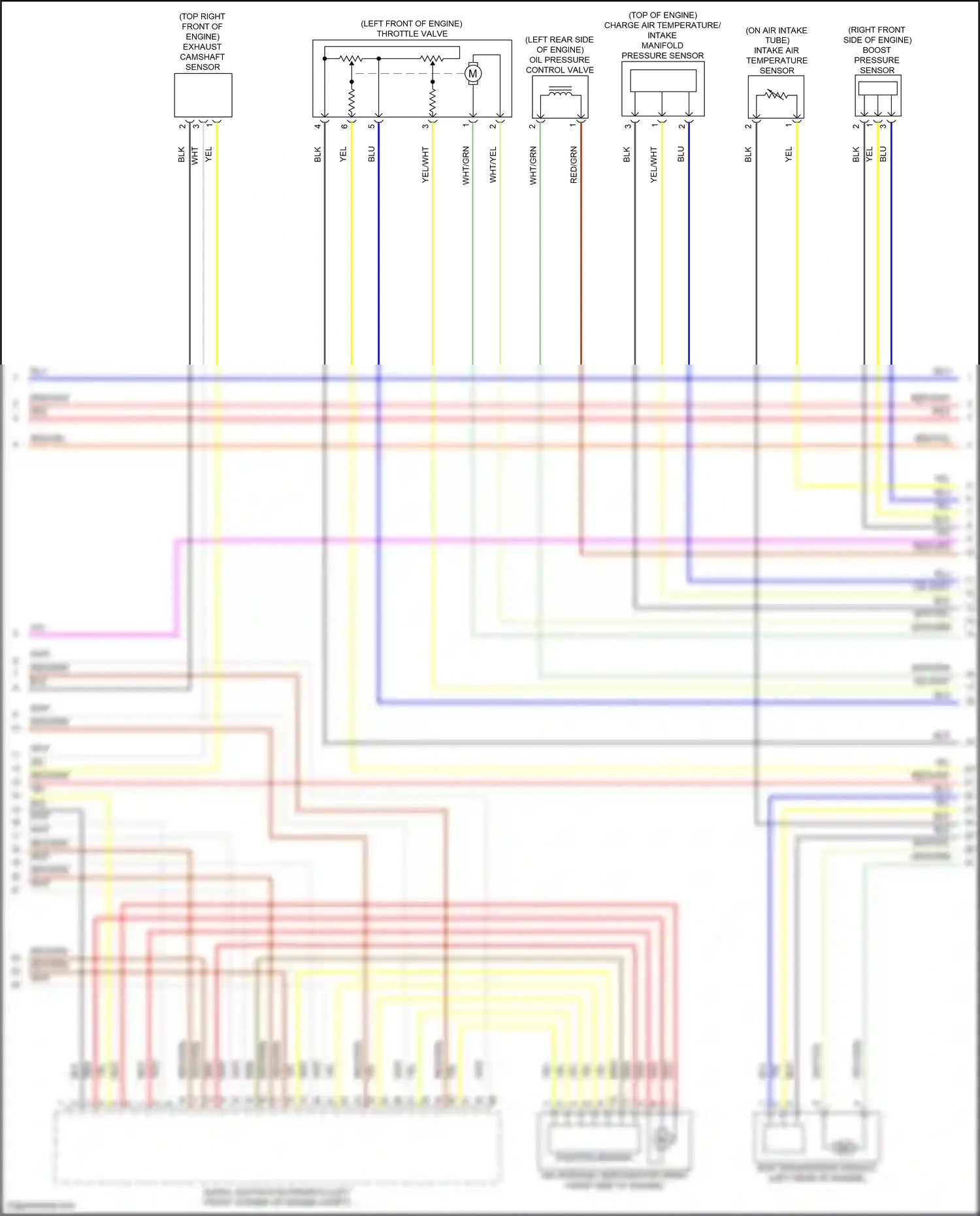 Wiring diagram position sensor for BMW X5 G05 facelift (2023-2024) (2 of 4)