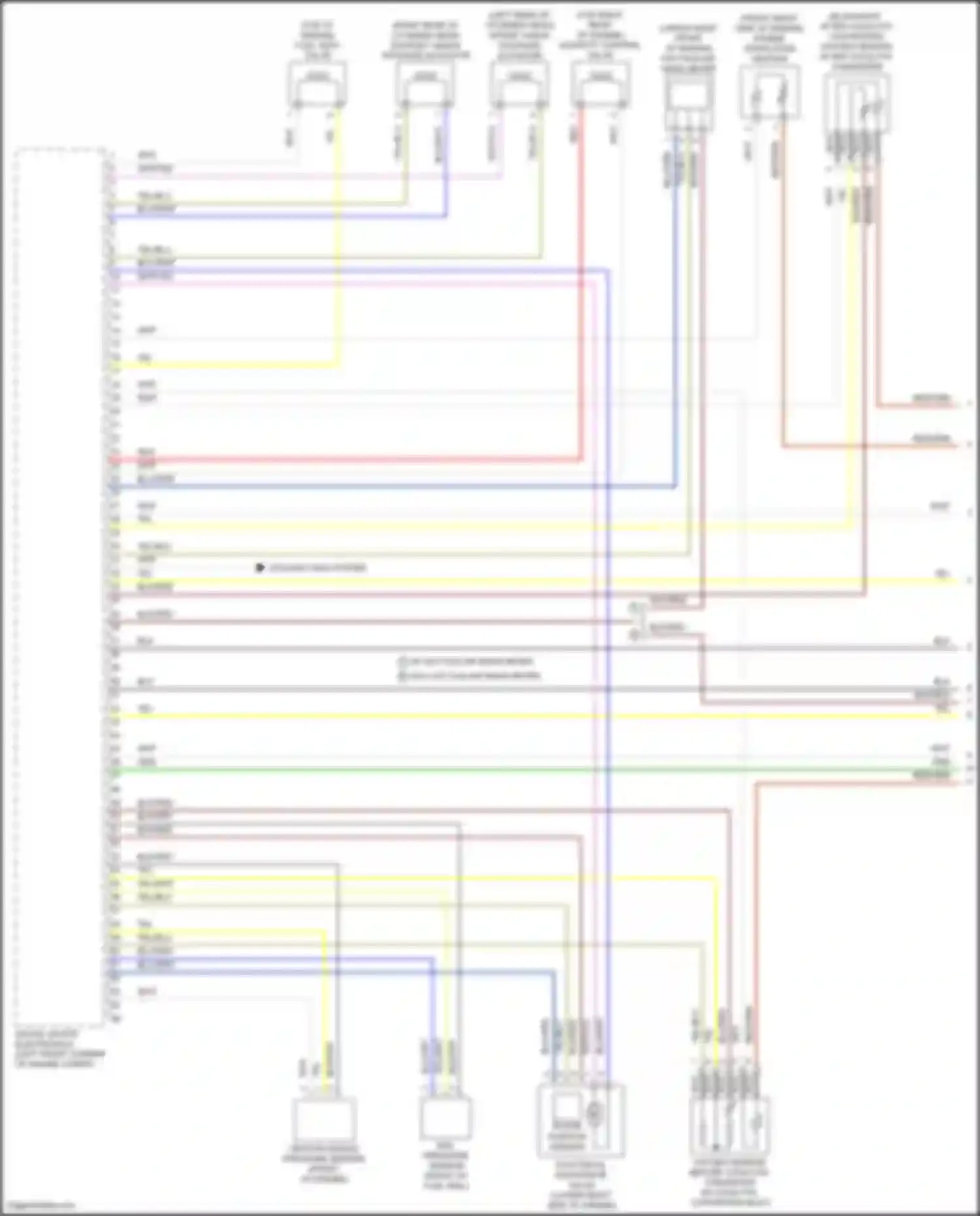 X5 BMW G05 (2018-2023): Wiring diagram engine performance 3.0l turbo (1 of 6)