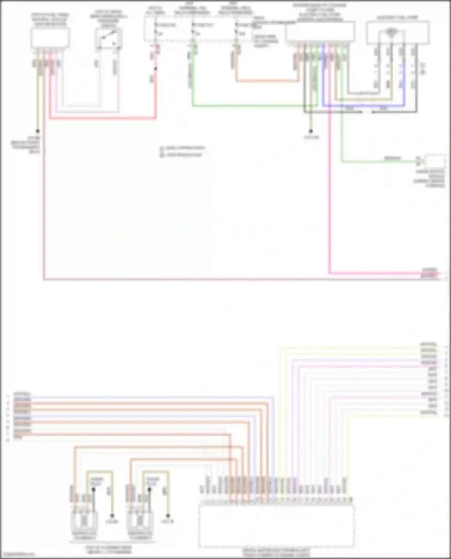 X5 BMW G05 (2018-2023): Wiring diagram engine performance 3.0l turbo (5 of 6)