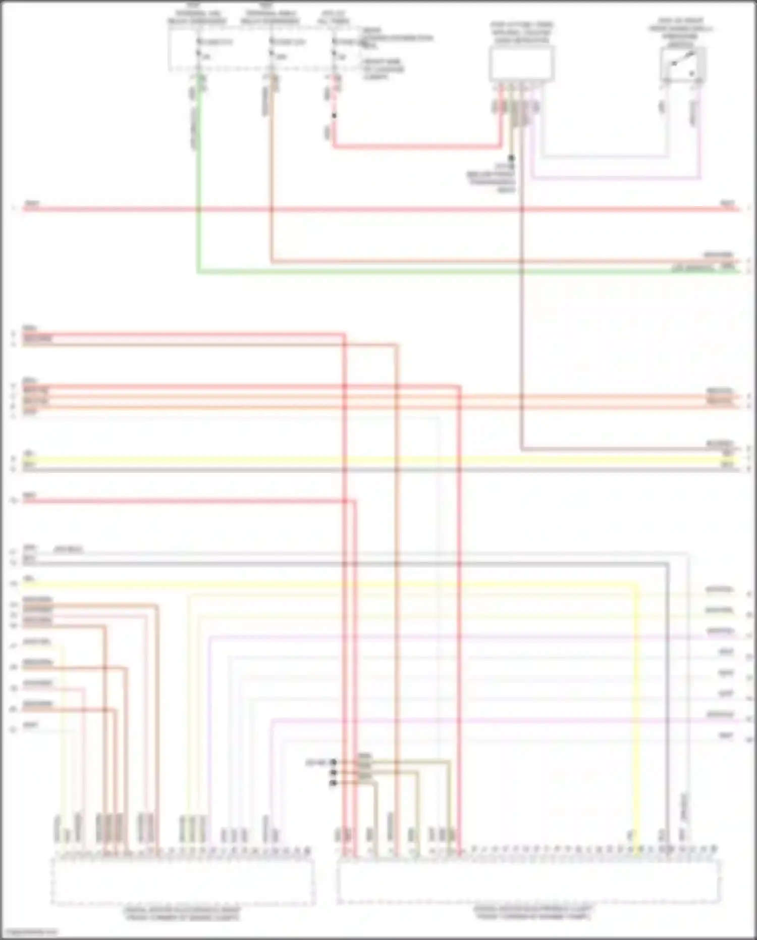 X5 BMW G05 (2018-2023): Wiring diagram engine performance 4.4l turbo (5 of 11)