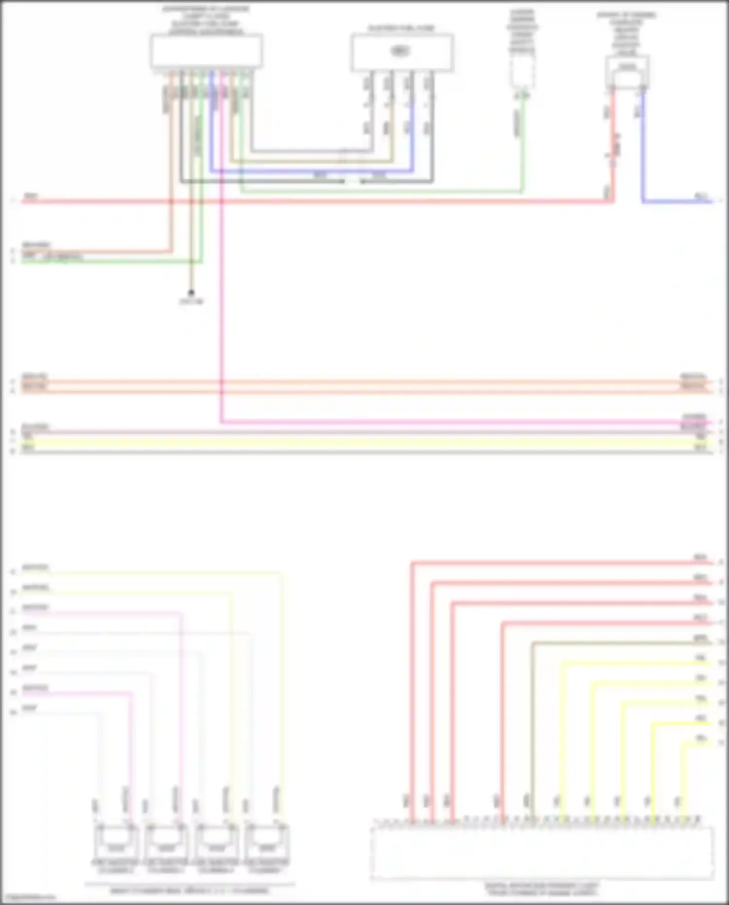 X5 BMW G05 (2018-2023): Wiring diagram engine performance 4.4l turbo (6 of 11)