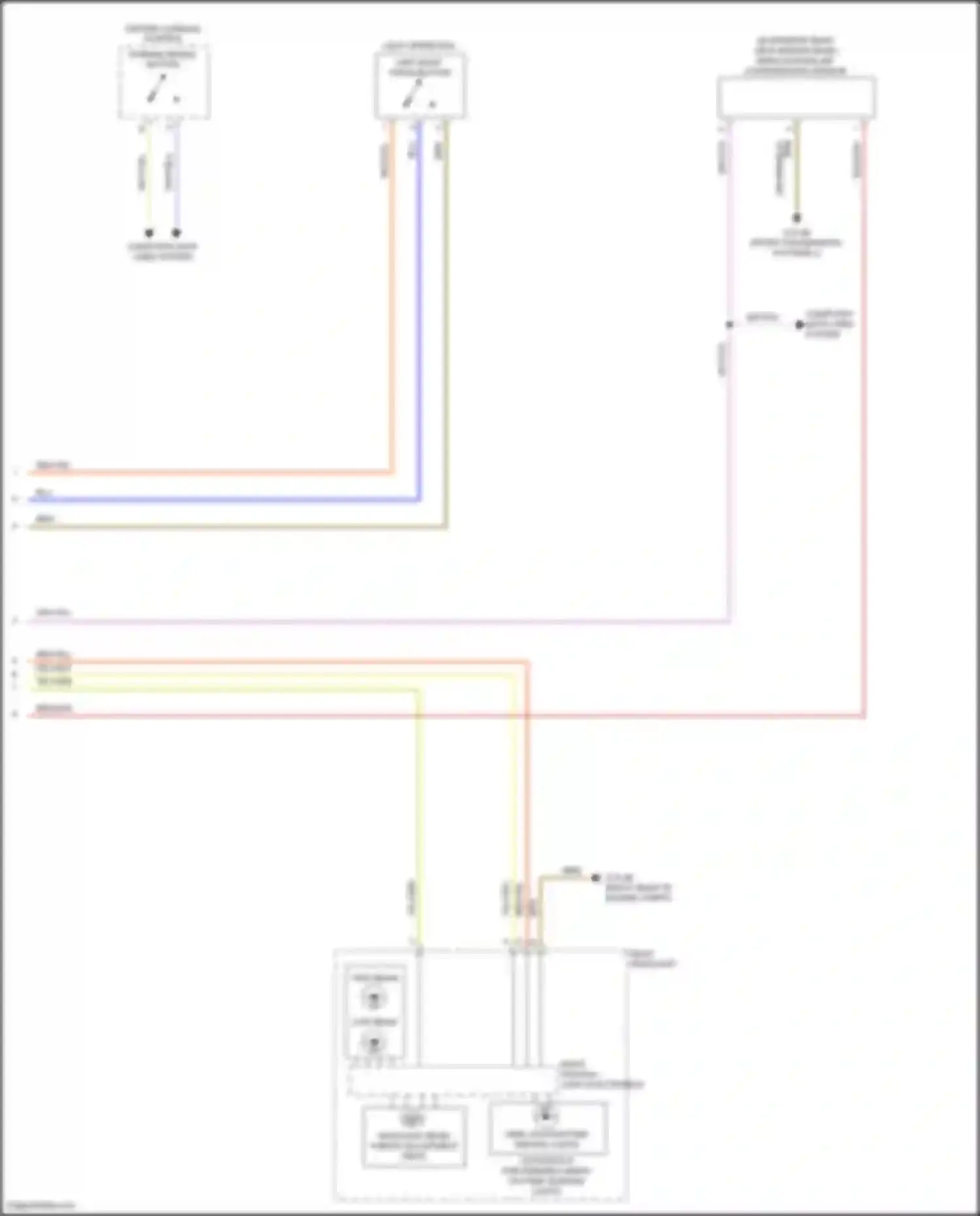 X5 BMW G05 (2018-2023): Headlights circuit (2 of 2)