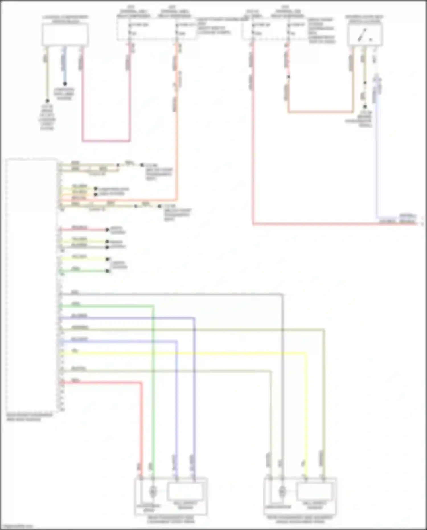 X5 BMW G05 (2018-2023): Right memory rear seat circuit (1 of 2)