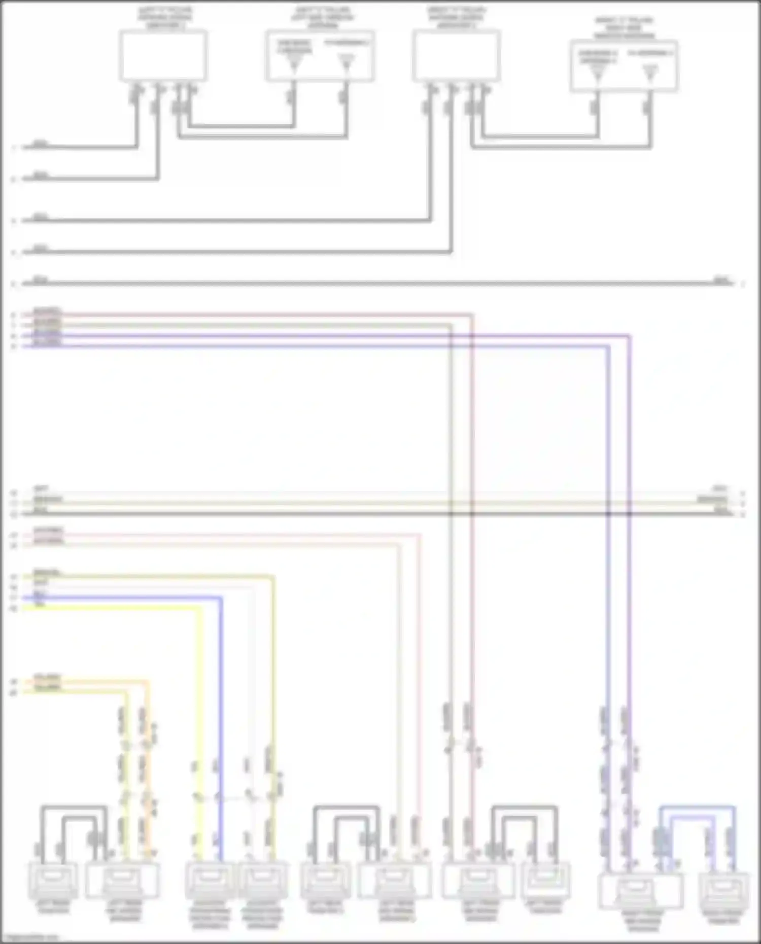 X5 BMW G05 (2018-2023): Navigation circuit, mid level w/ receiver audio module (2 of 5)