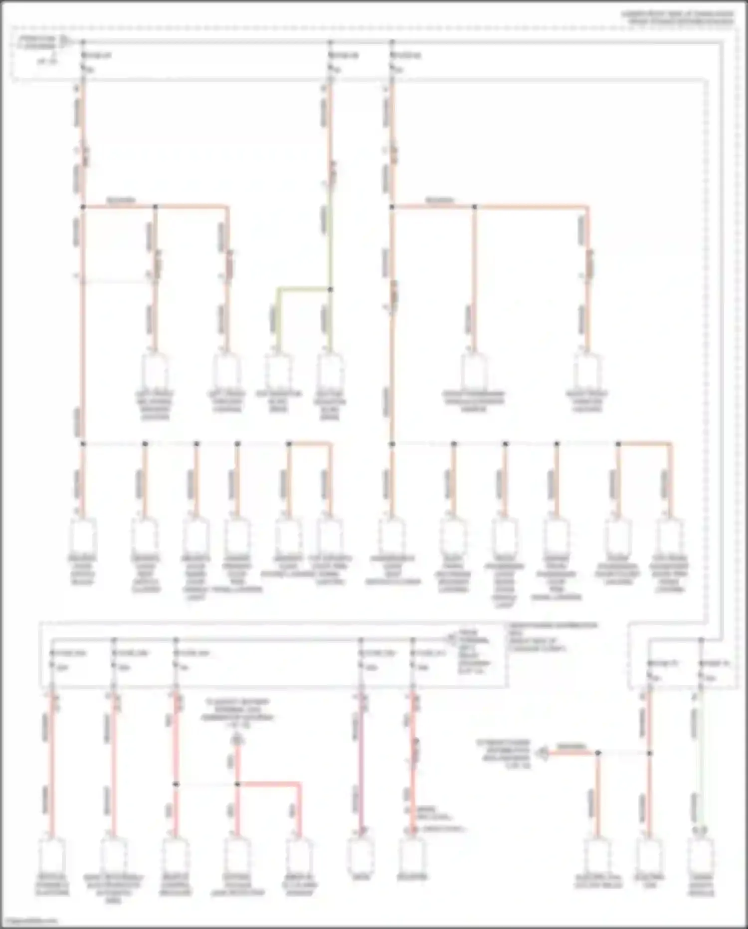 X5 BMW G05 (2018-2023): Power distribution circuit (5 of 10)