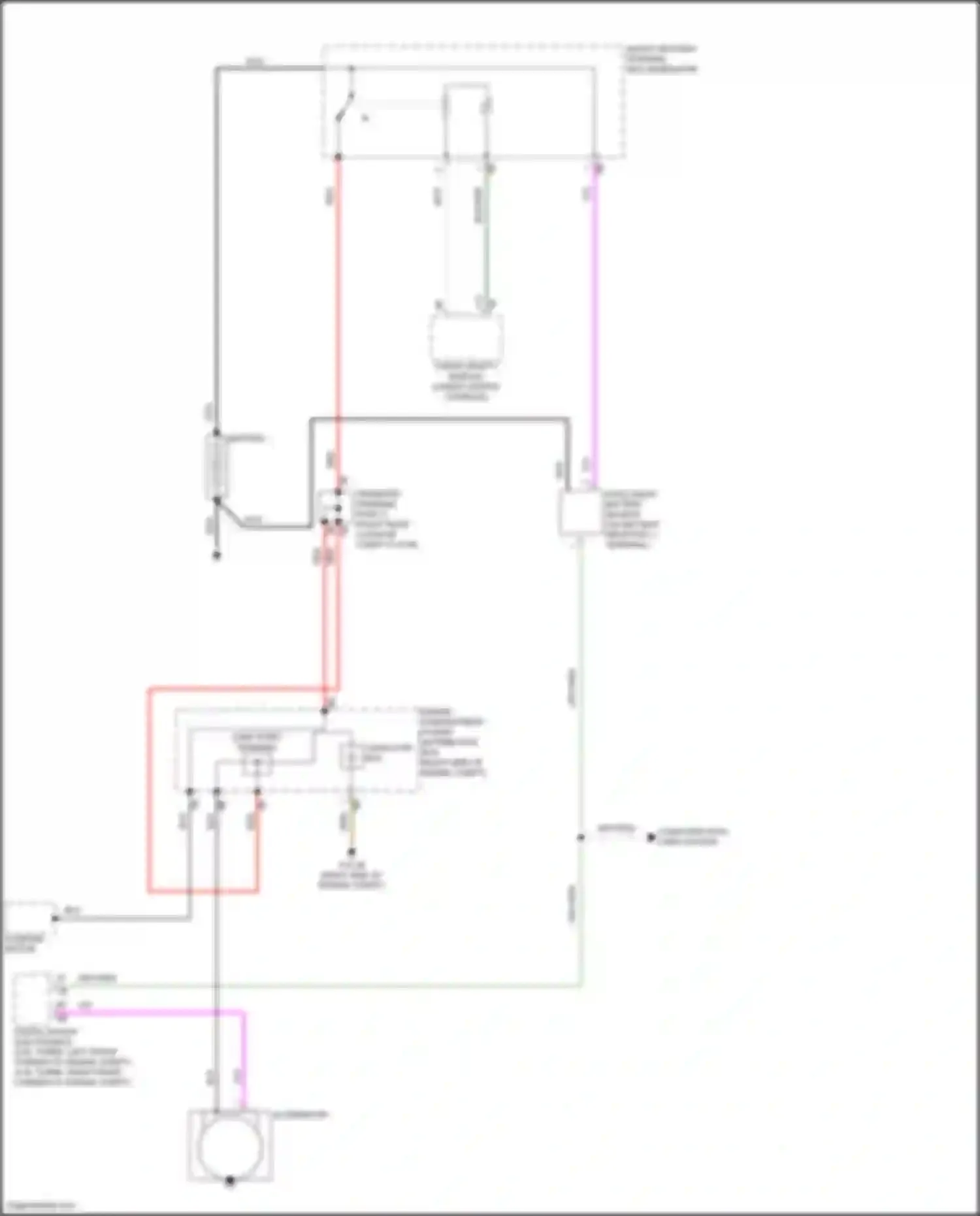 X5 BMW G05 (2018-2023): Charging circuit, w/o dual storage system
