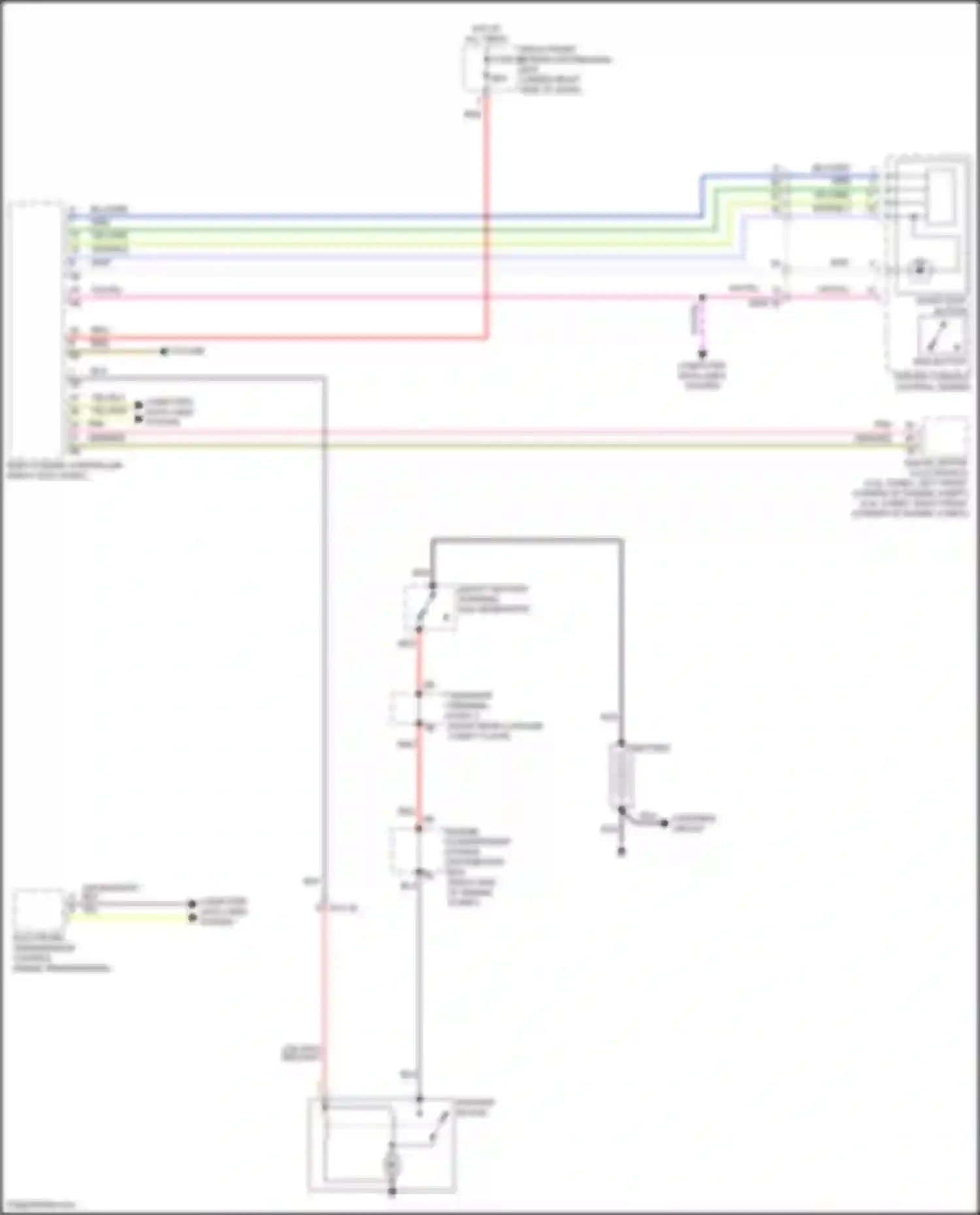 X5 BMW G05 (2018-2023): Starting circuit