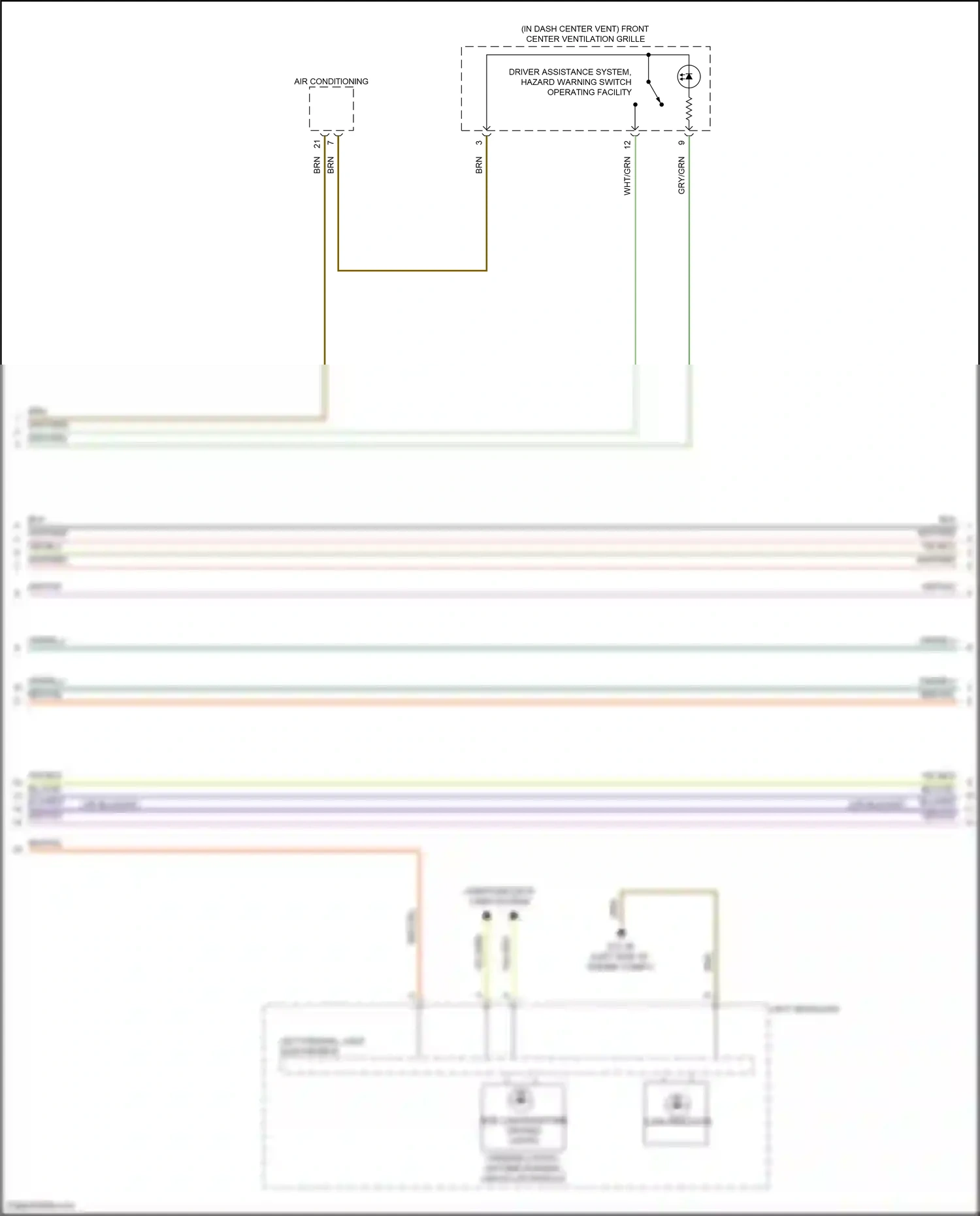 Wiring diagram blk for BMW X5 G05 (2018-2023) (4 of 84)