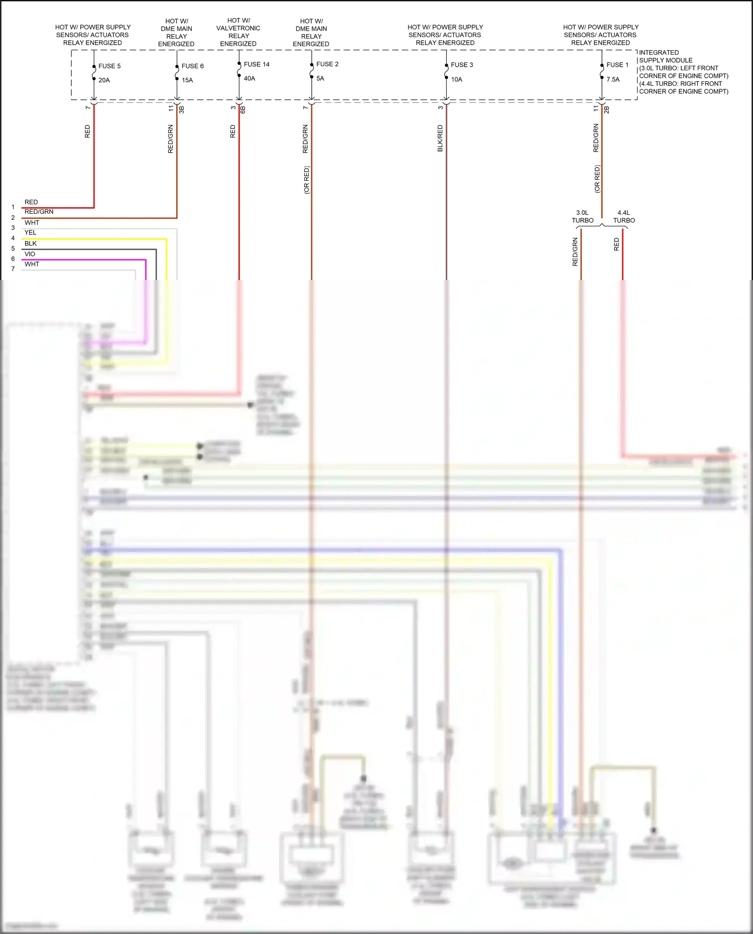 Wiring diagram blk for BMW X5 G05 (2018-2023) (62 of 84)