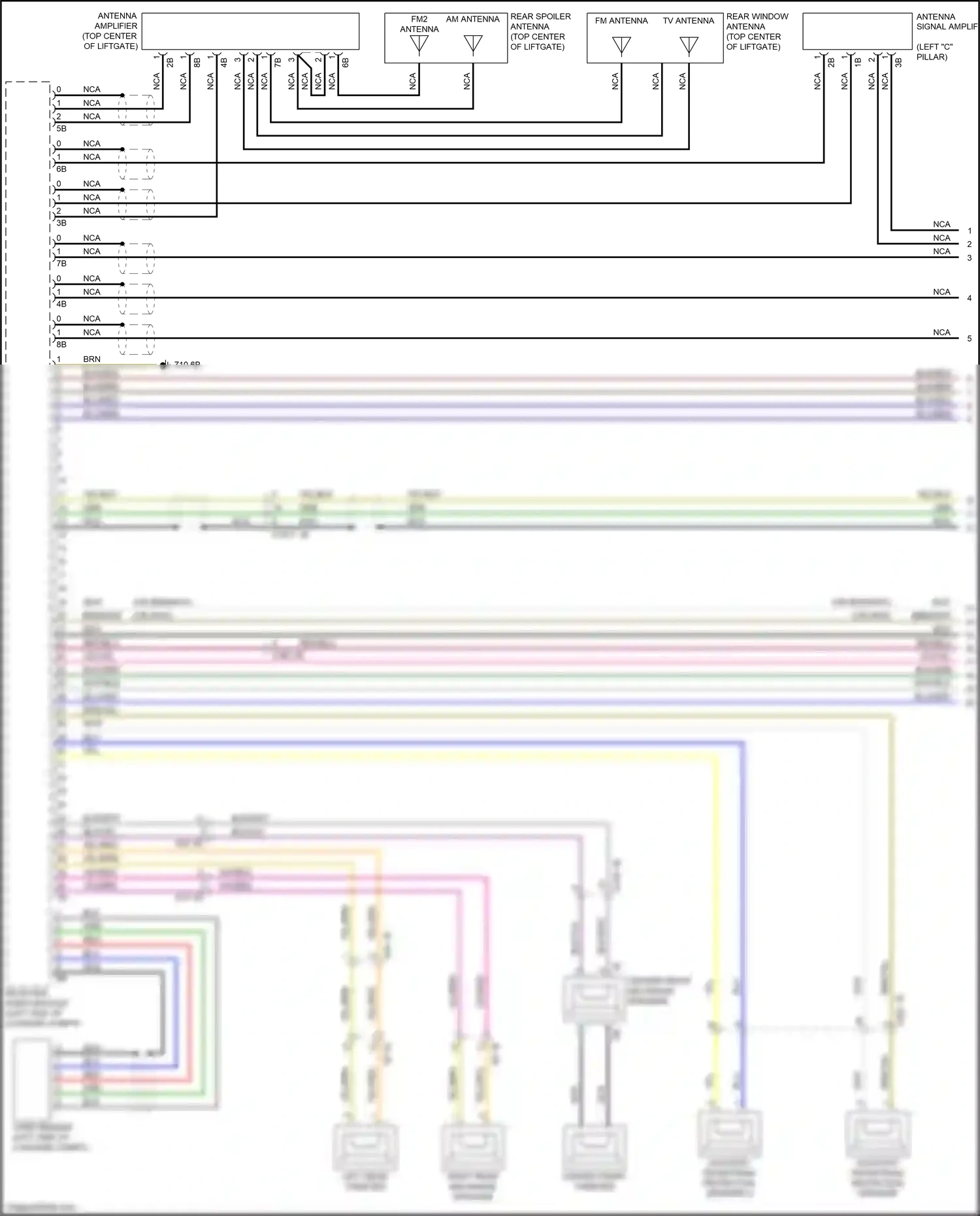 Wiring diagram blk for BMW X5 G05 (2018-2023) (23 of 84)