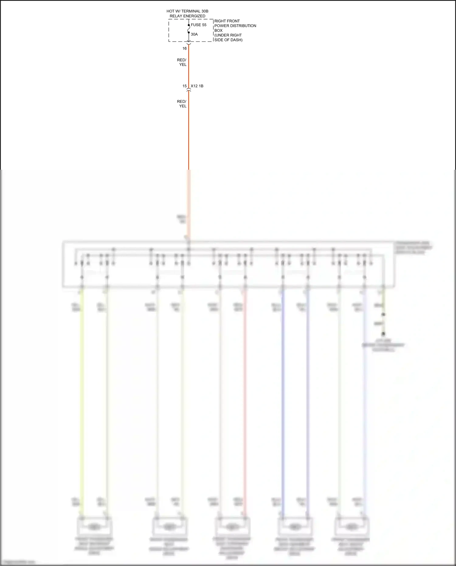 Wiring diagram blu for BMW X5 G05 (2018-2023) (7 of 77)