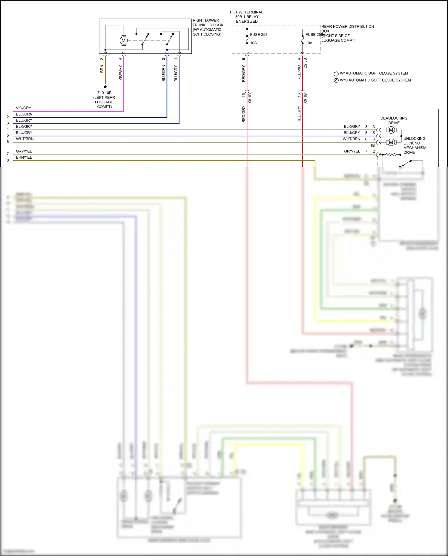 Wiring diagram blu/grn for BMW X5 G05 (2018-2023) (16 of 34)