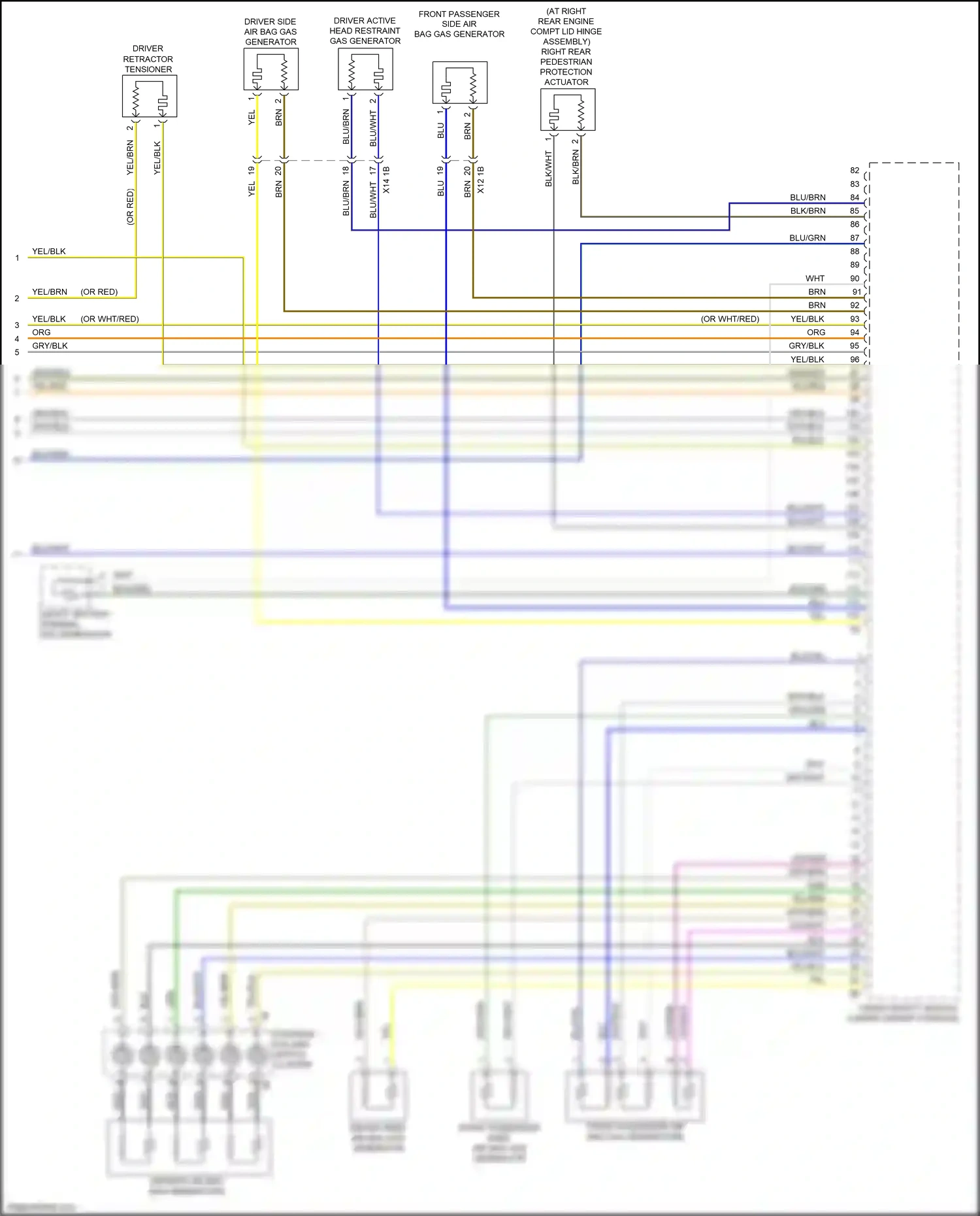 Wiring diagram blu/grn for BMW X5 G05 (2018-2023) (18 of 34)