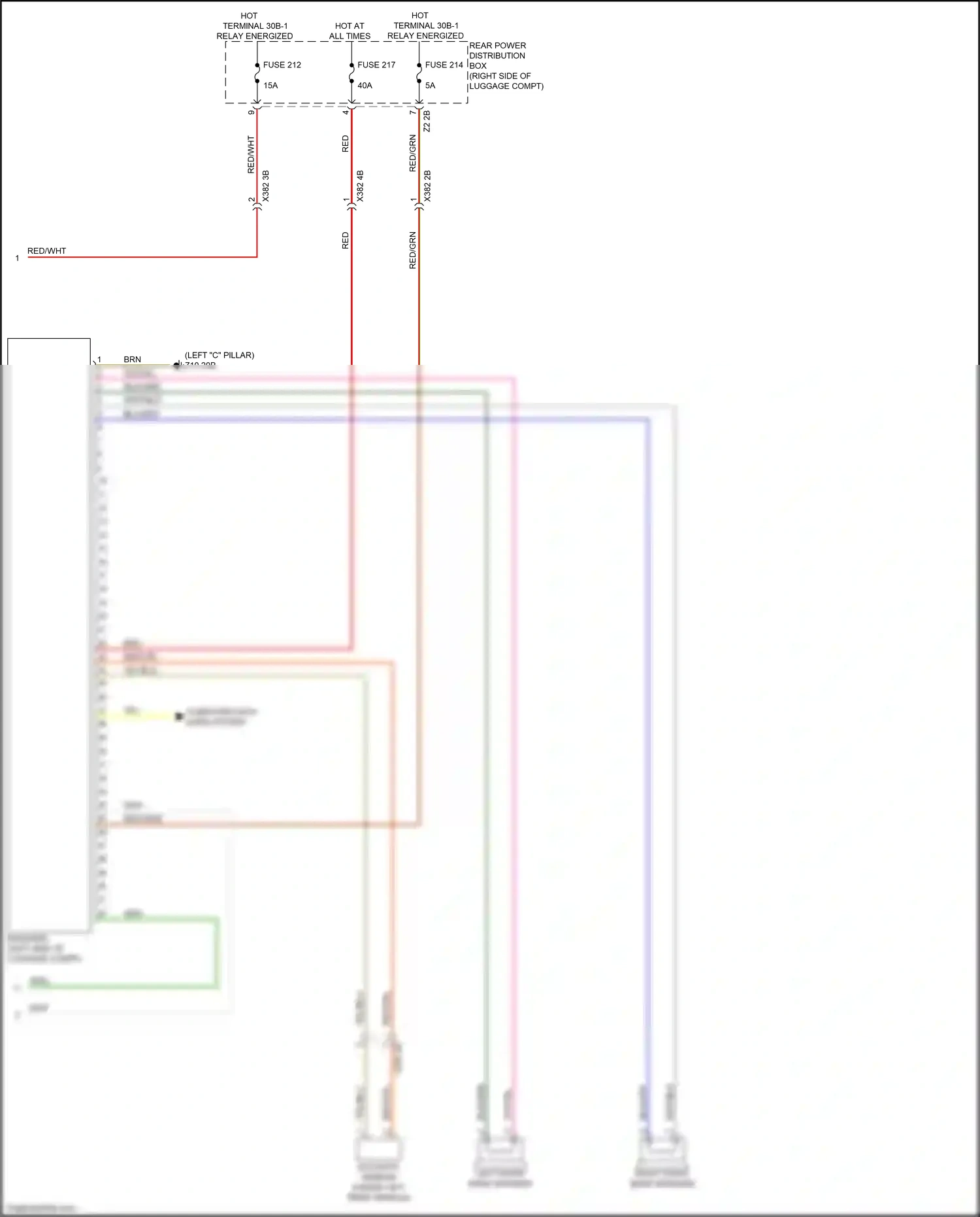 Wiring diagram computer data lines system for BMW X5 G05 (2018-2023) (79 of 101)