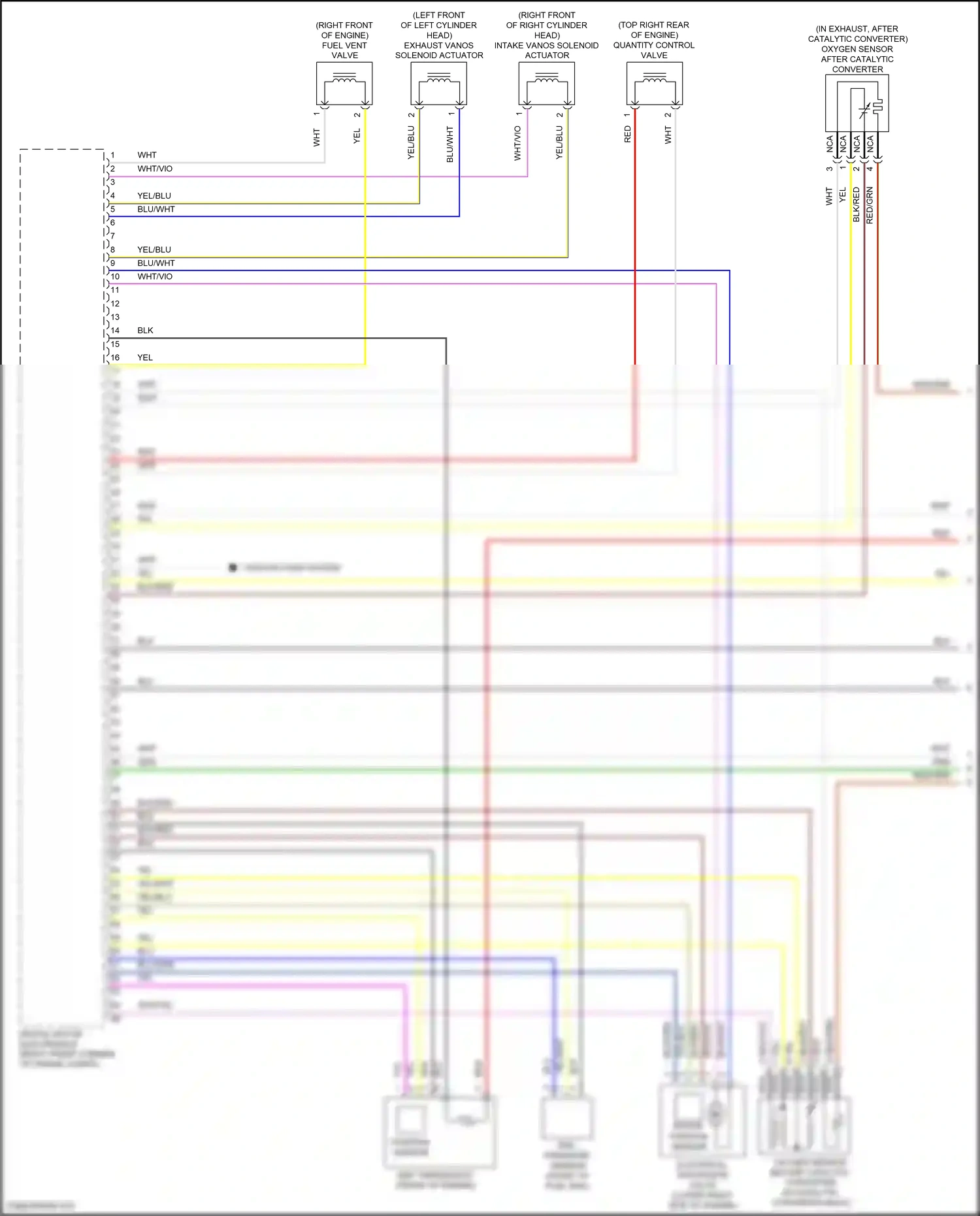 Wiring diagram digital motor electronics for BMW X5 G05 (2018-2023) (14 of 14)