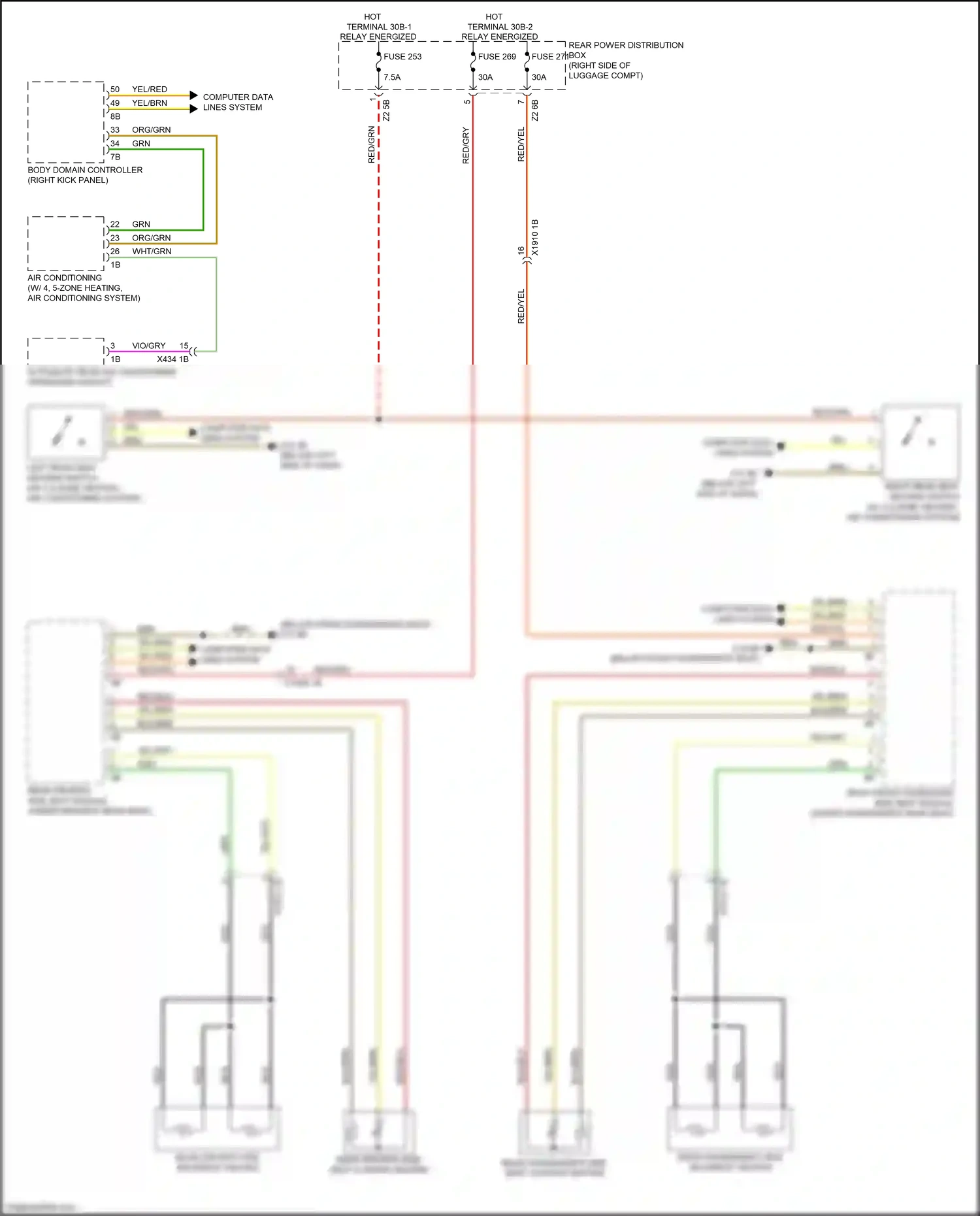 Wiring diagram nca for BMW X5 G05 (2018-2023) (40 of 82)