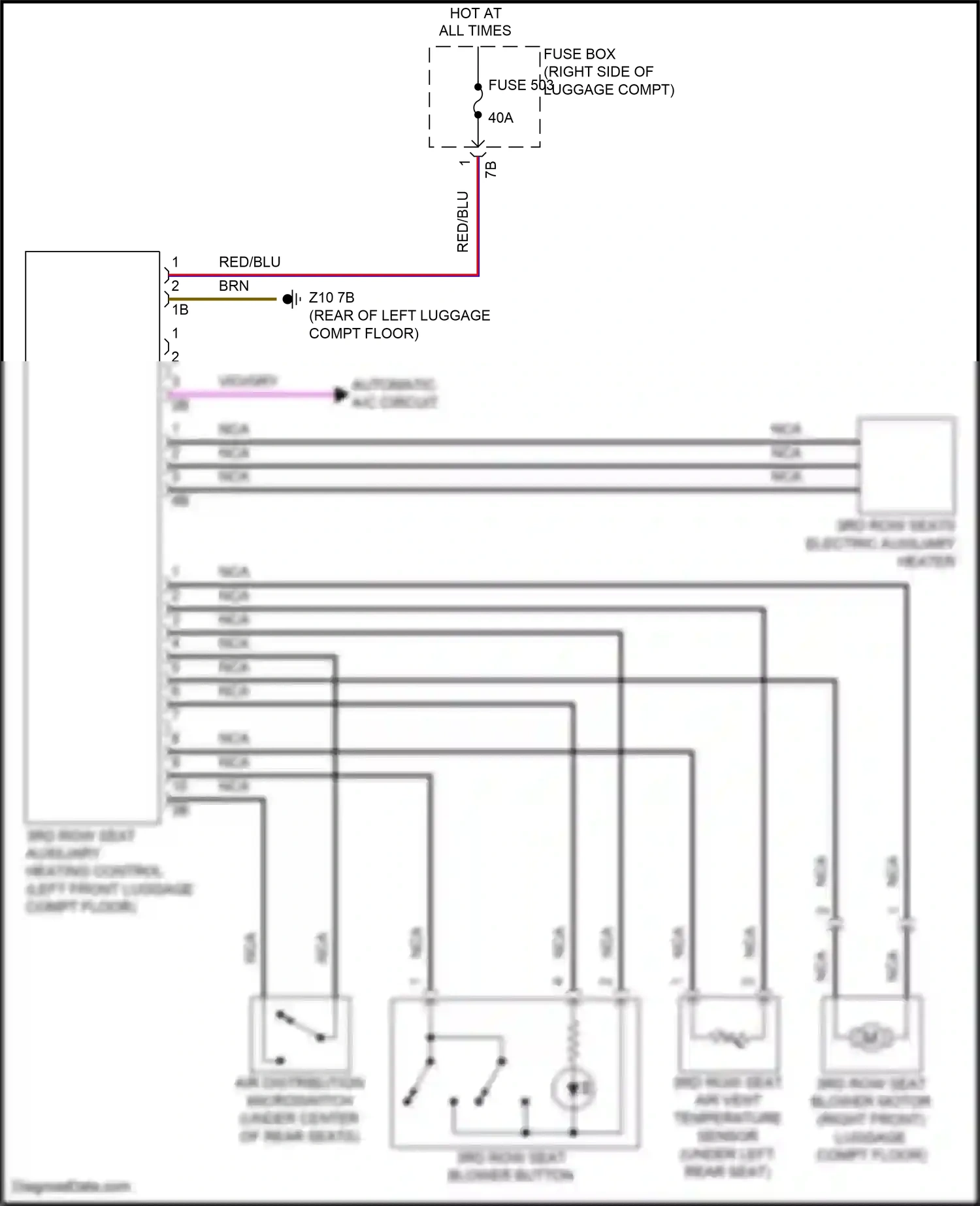 Wiring diagram nca for BMW X5 G05 (2018-2023) (61 of 82)