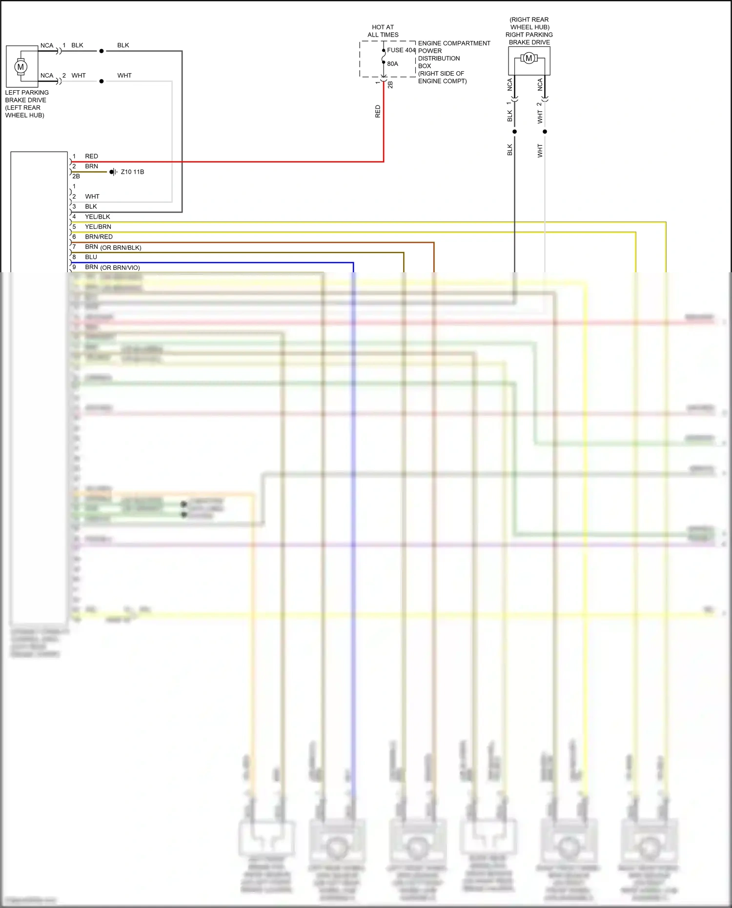 Wiring diagram nca for BMW X5 G05 (2018-2023) (62 of 82)