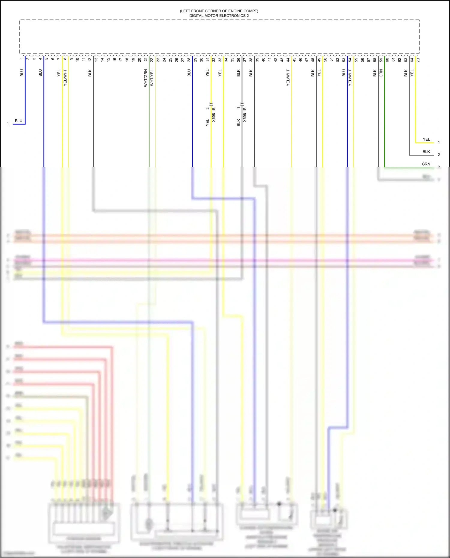 Wiring diagram red for BMW X5 G05 (2018-2023) (108 of 111)