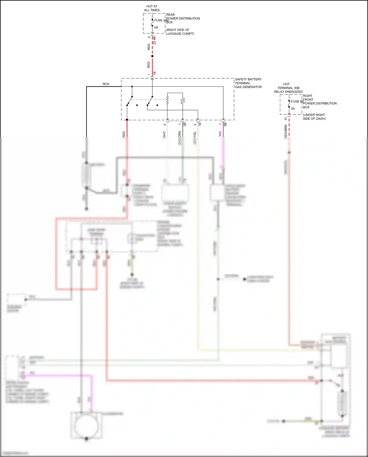 Wiring diagram red for BMW X5 G05 (2018-2023) (31 of 111)