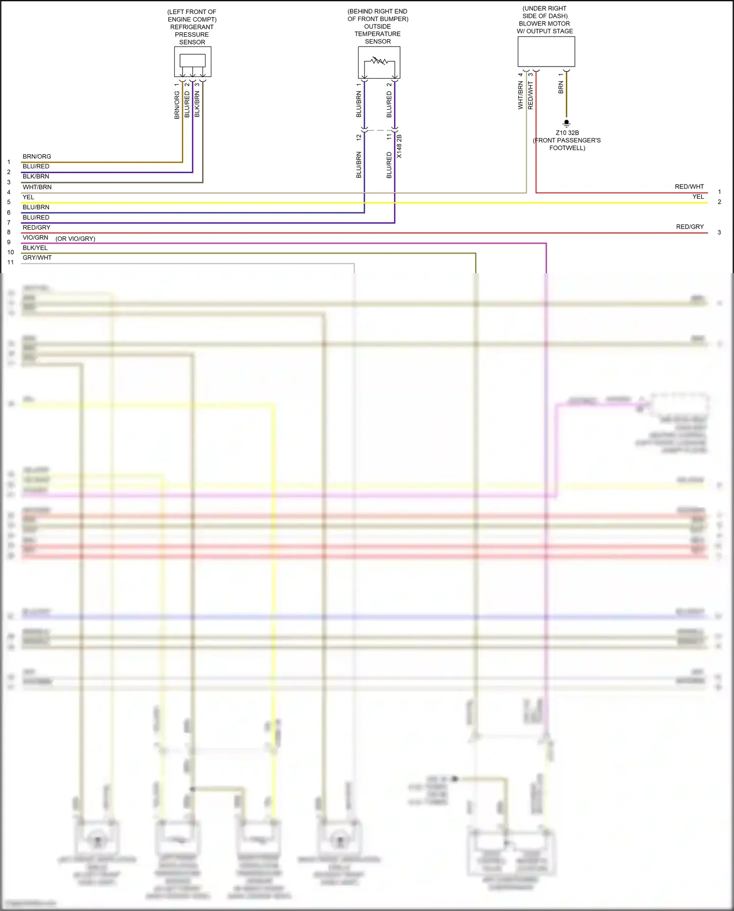 Wiring diagram red for BMW X5 G05 (2018-2023) (86 of 111)