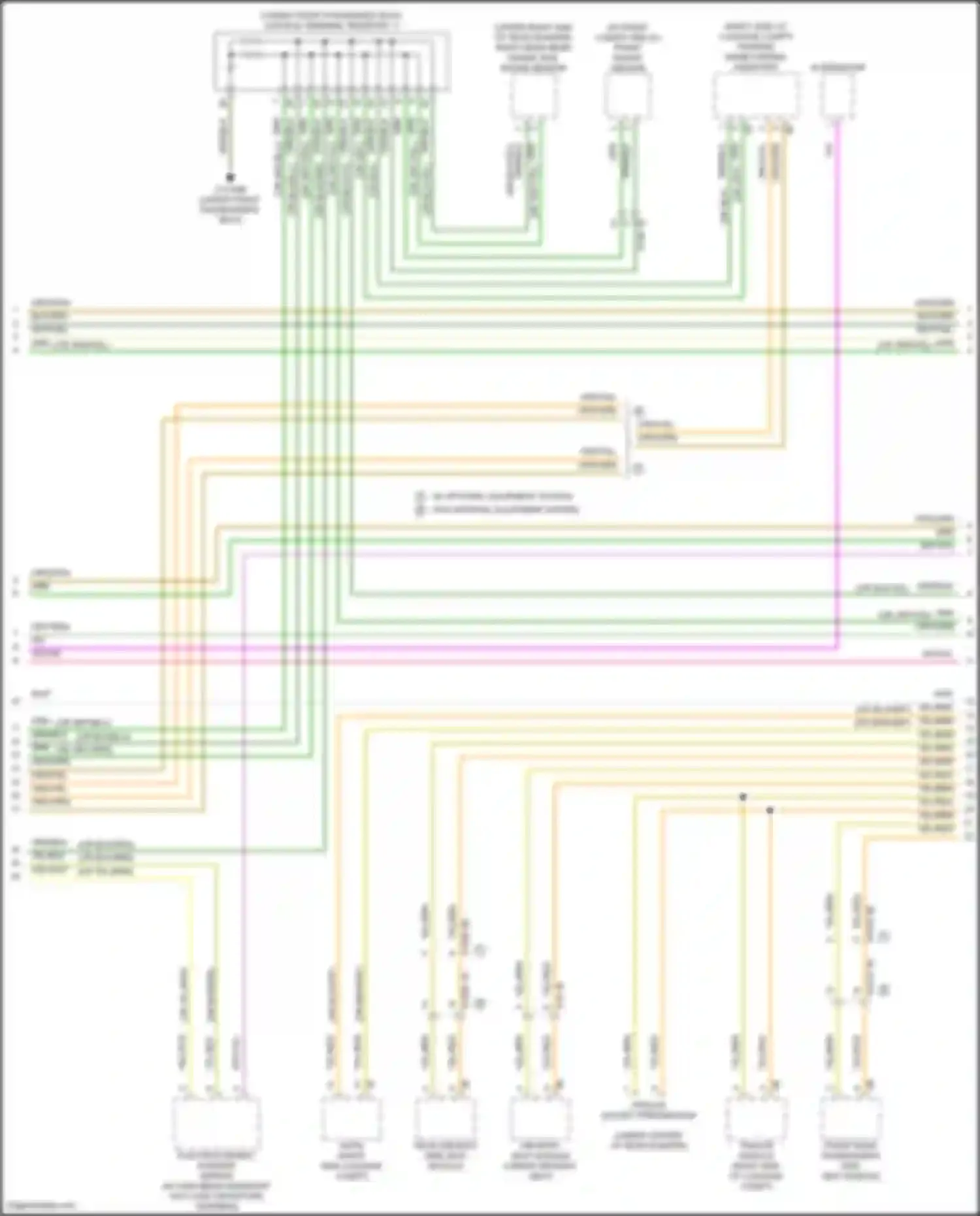 X5 BMW G18 facelift (2023-2024): High/low bus circuit (5 of 10)