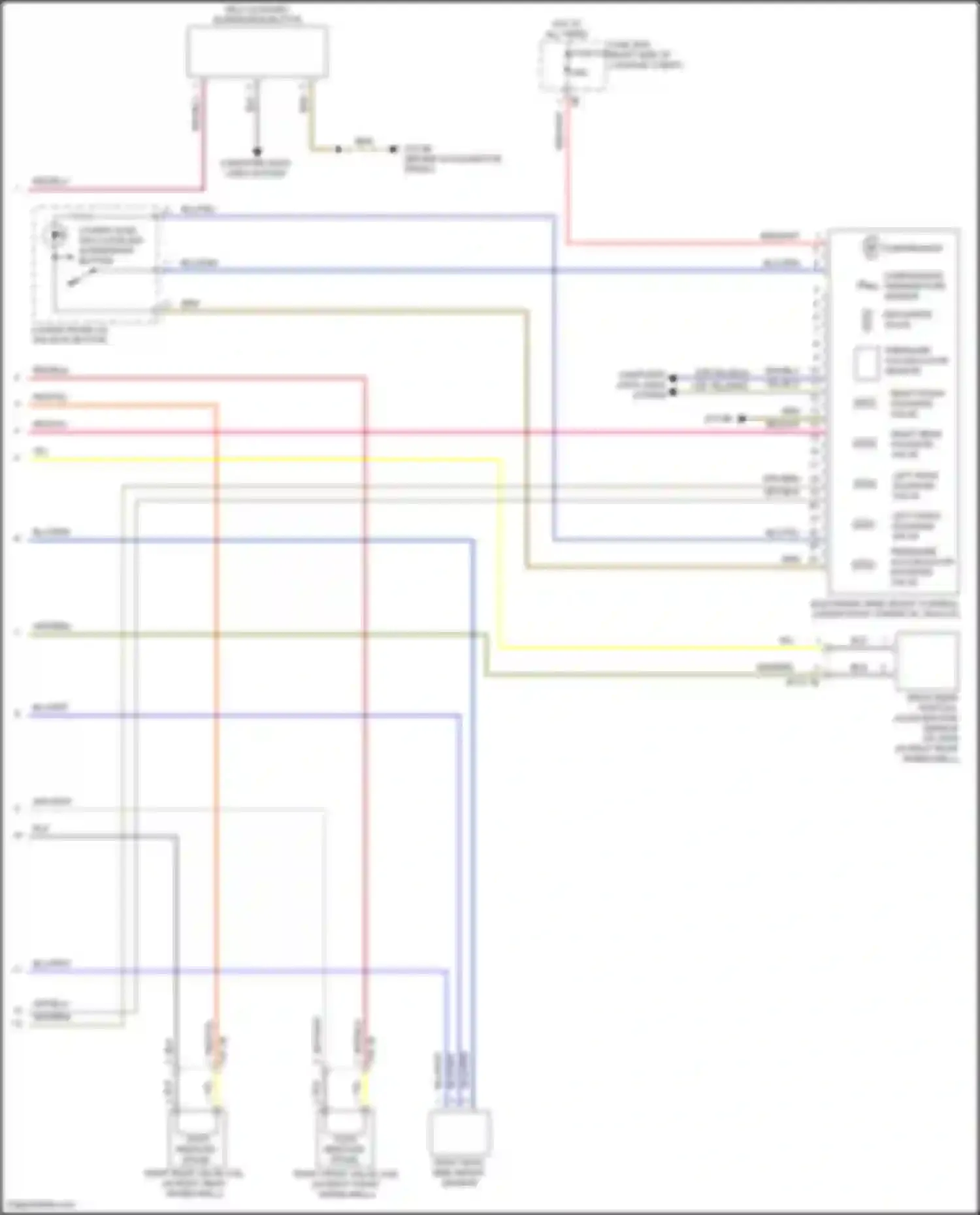 X5 BMW G18 facelift (2023-2024): Dynamic drive suspension circuit (2 of 2)