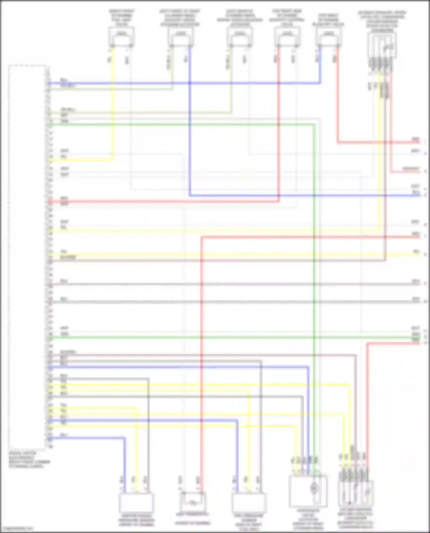 X5 BMW G18 facelift (2023-2024): Wiring diagram engine performance 4.4l turbo hybrid (1 of 11)