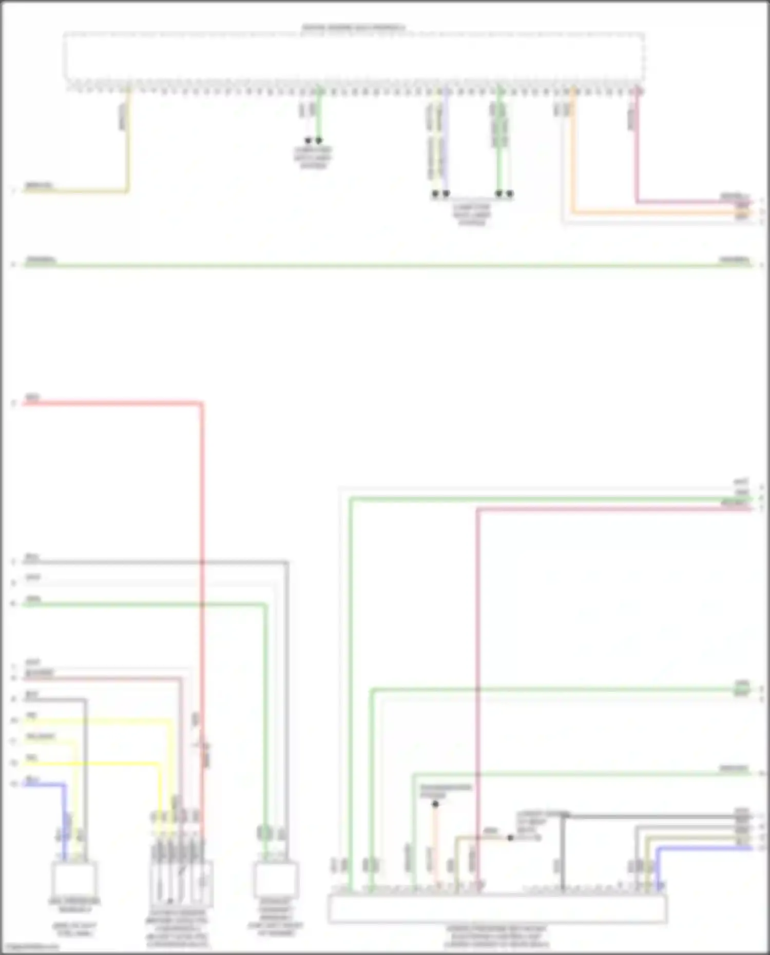 X5 BMW G18 facelift (2023-2024): Wiring diagram engine performance 4.4l turbo hybrid (10 of 11)