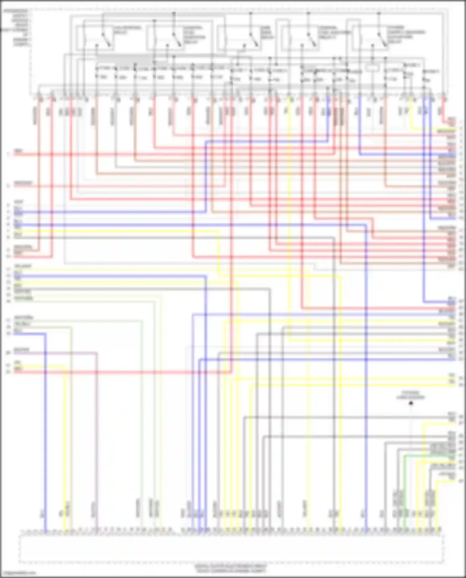 X5 BMW G18 facelift (2023-2024): Wiring diagram engine performance 4.4l turbo hybrid (3 of 11)