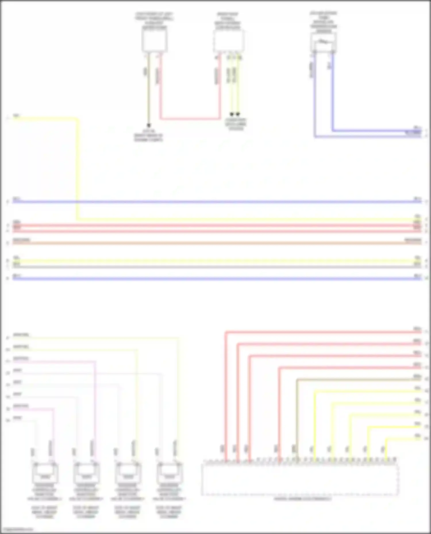 X5 BMW G18 facelift (2023-2024): Wiring diagram engine performance 4.4l turbo hybrid (6 of 11)