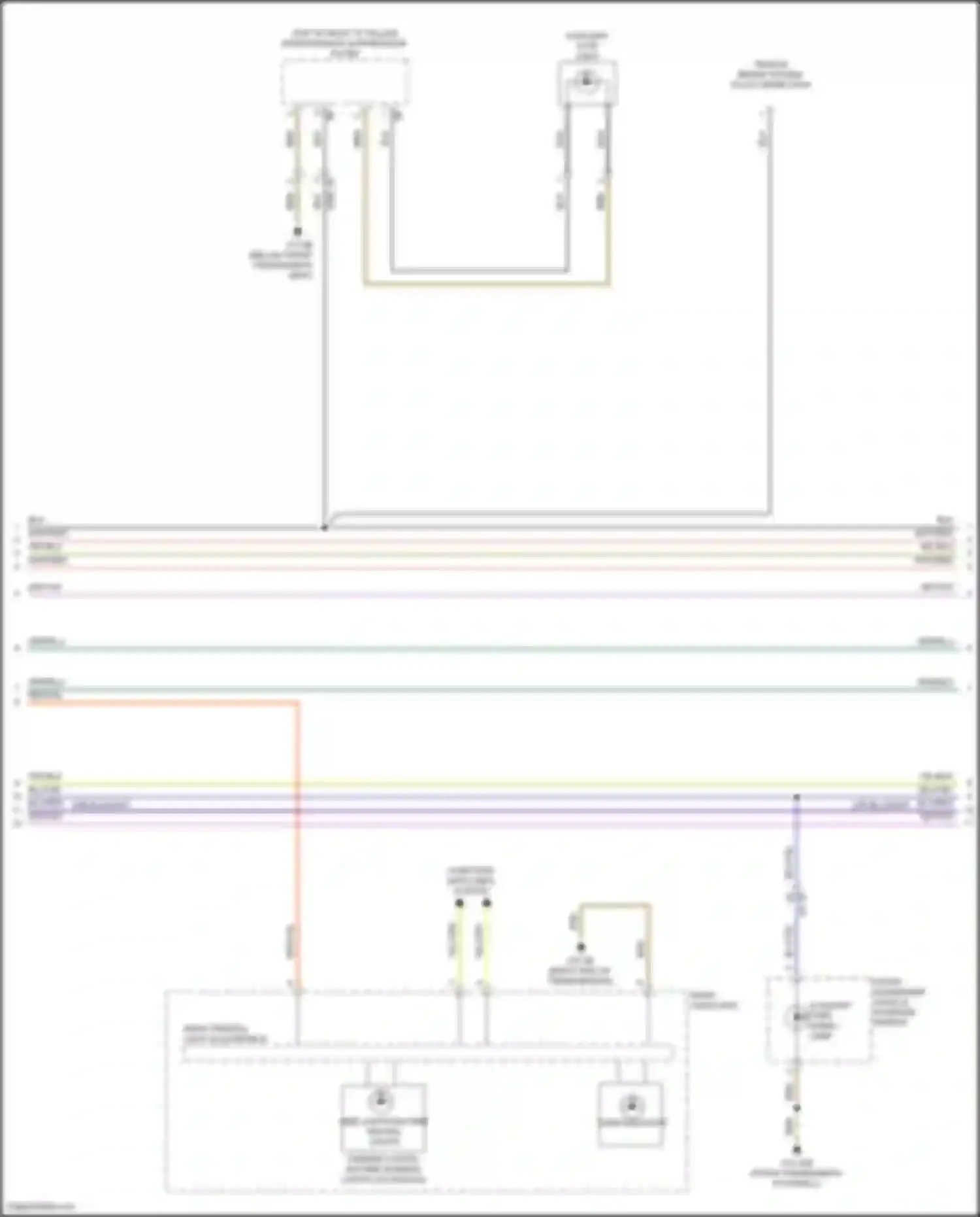 X5 BMW G18 facelift (2023-2024): Exterior lamps circuit (3 of 4)