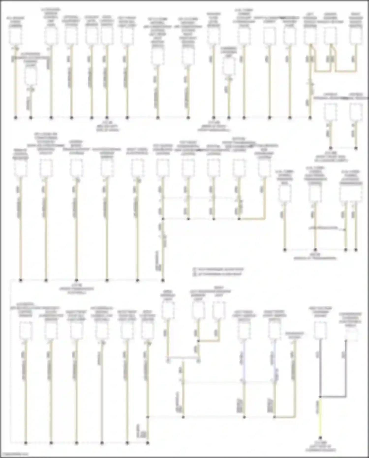 X5 BMW G18 facelift (2023-2024): Ground distribution circuit (5 of 7)