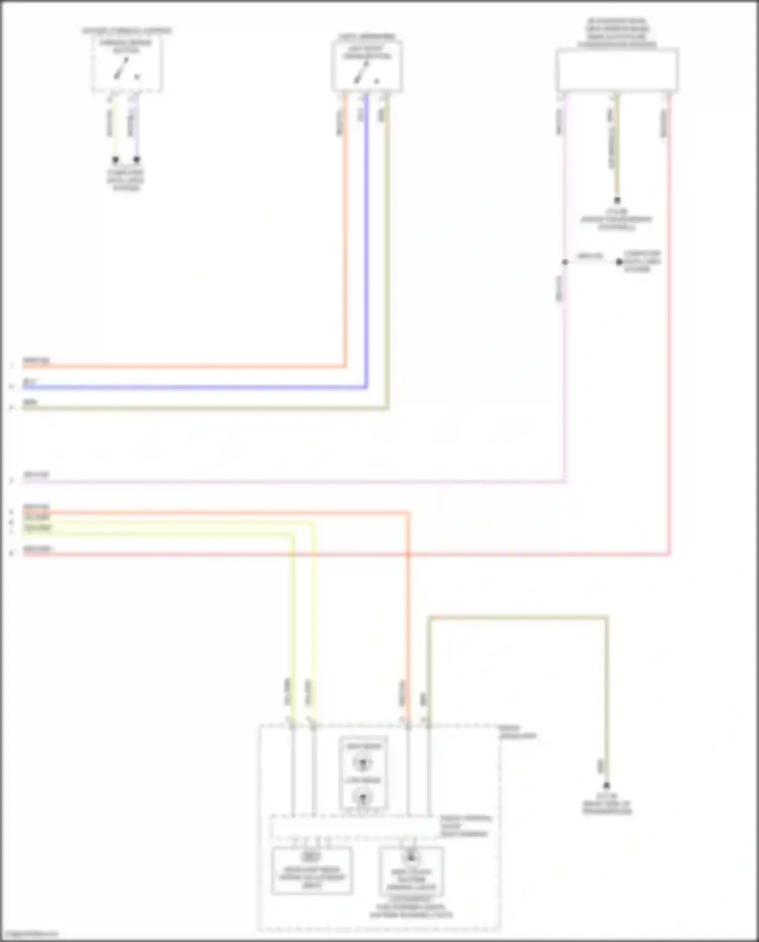 X5 BMW G18 facelift (2023-2024): Headlights circuit (2 of 2)