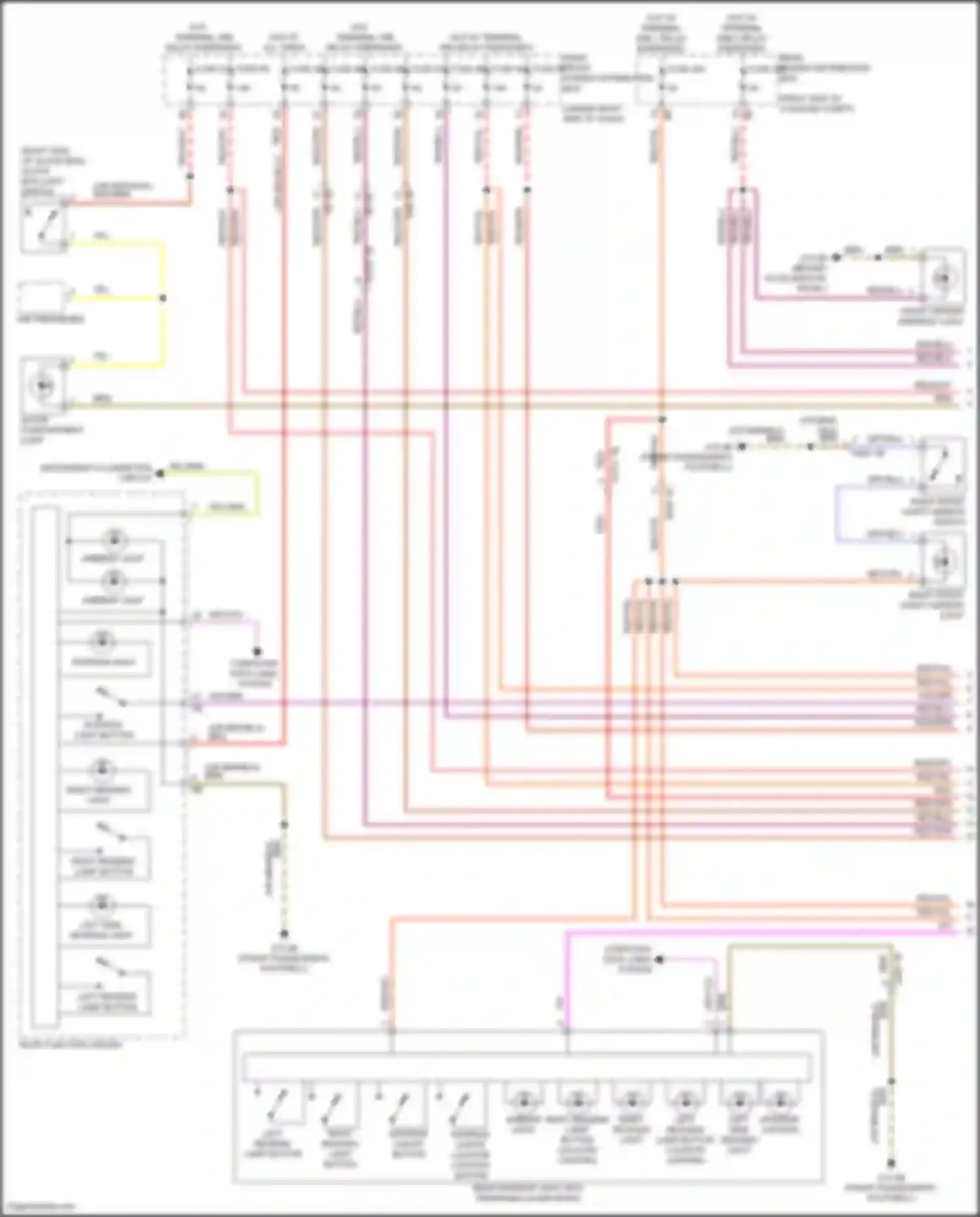 X5 BMW G18 facelift (2023-2024): Courtesy lamps circuit (1 of 7)
