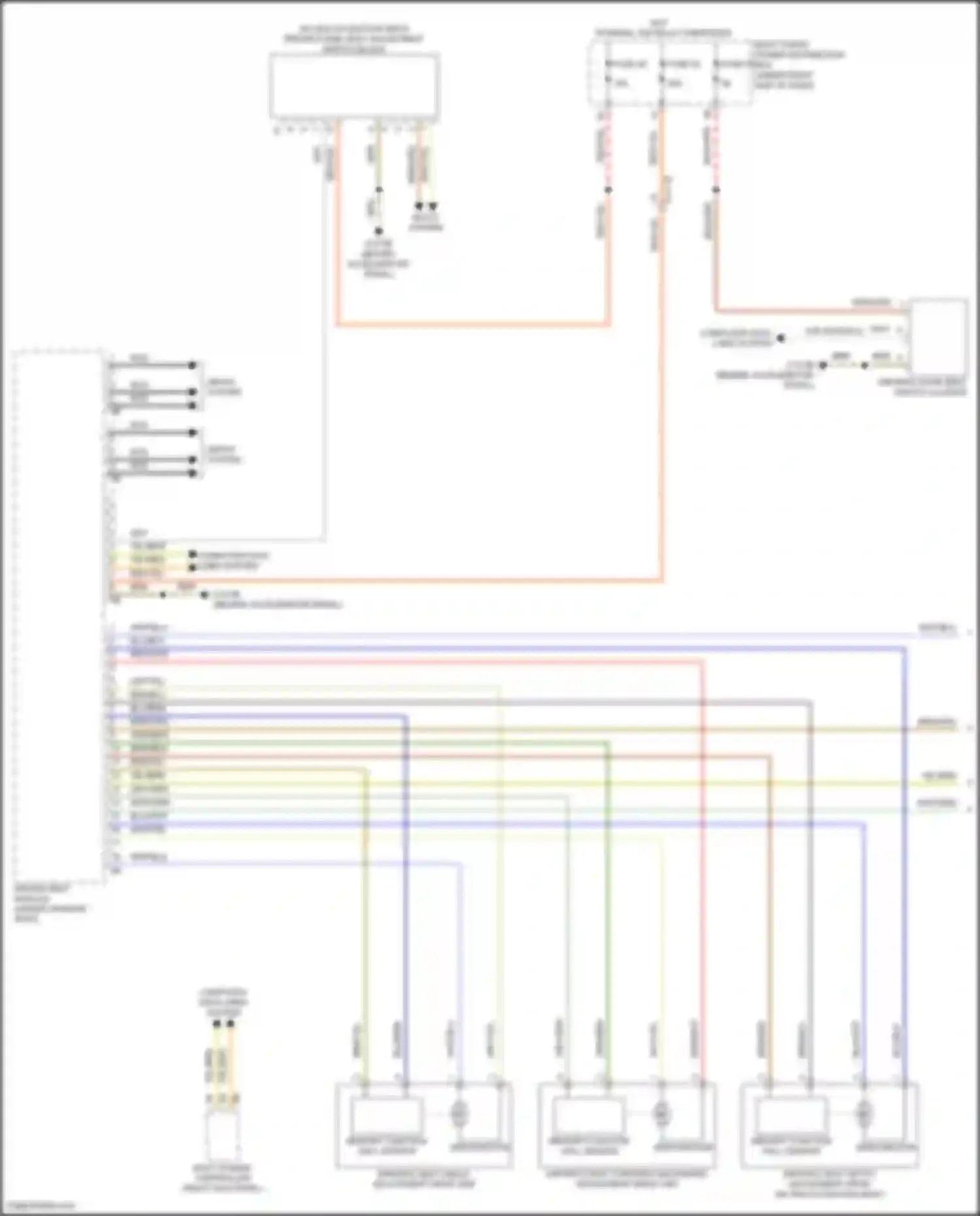 X5 BMW G18 facelift (2023-2024): Driver"s memory seat circuit (1 of 2)