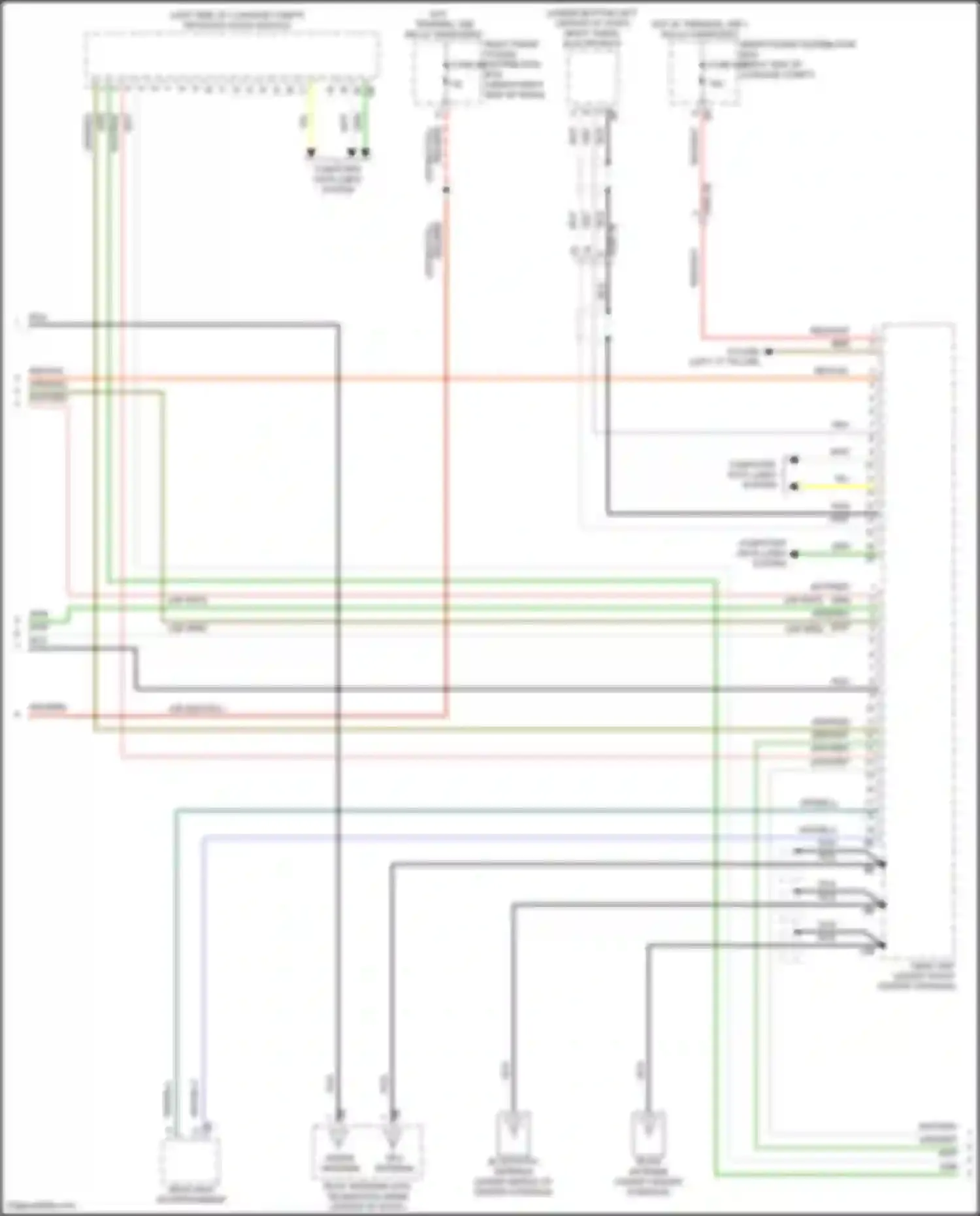 X5 BMW G18 facelift (2023-2024): Navigation circuit, high level (4 of 6)