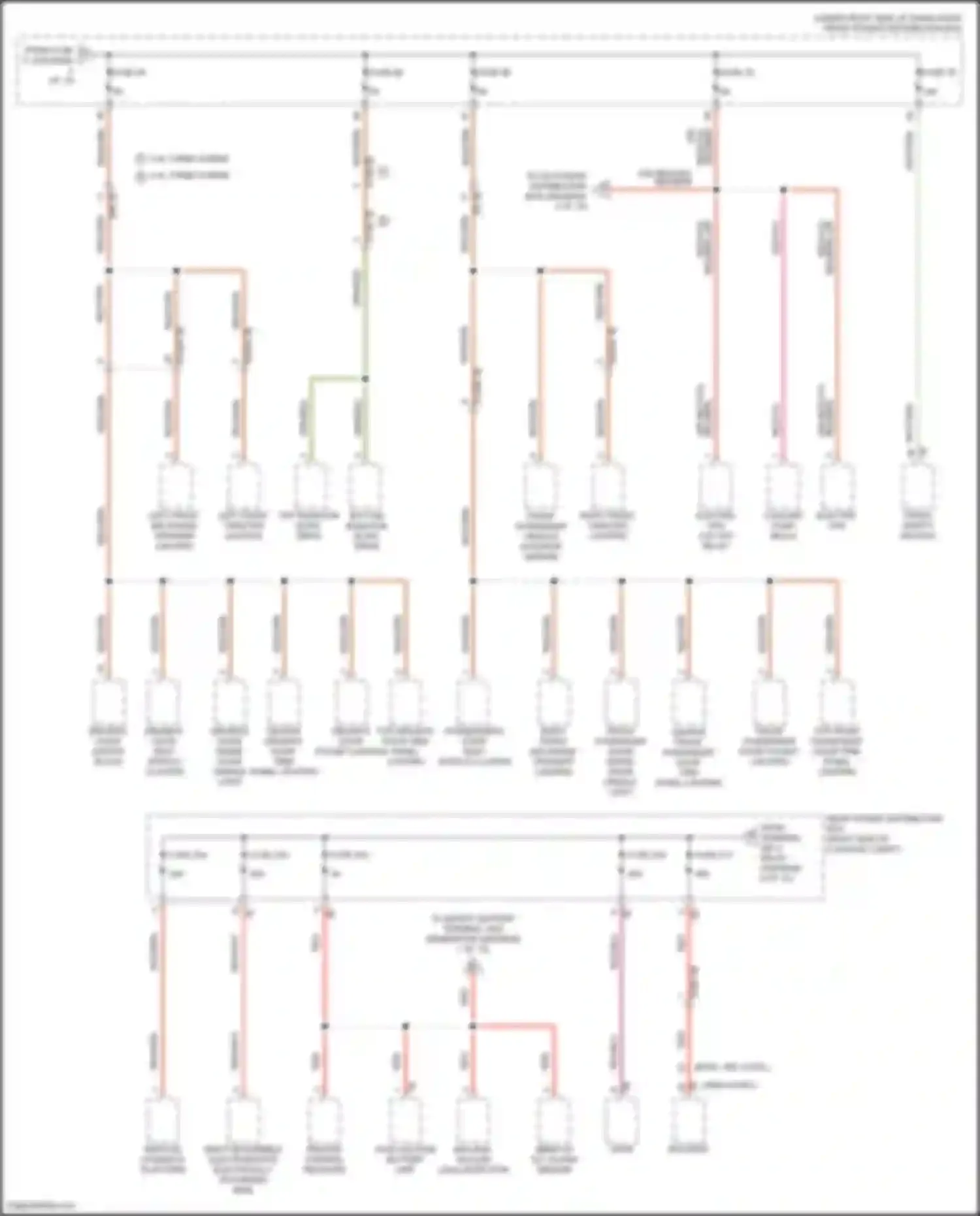 X5 BMW G18 facelift (2023-2024): Power distribution circuit (5 of 10)
