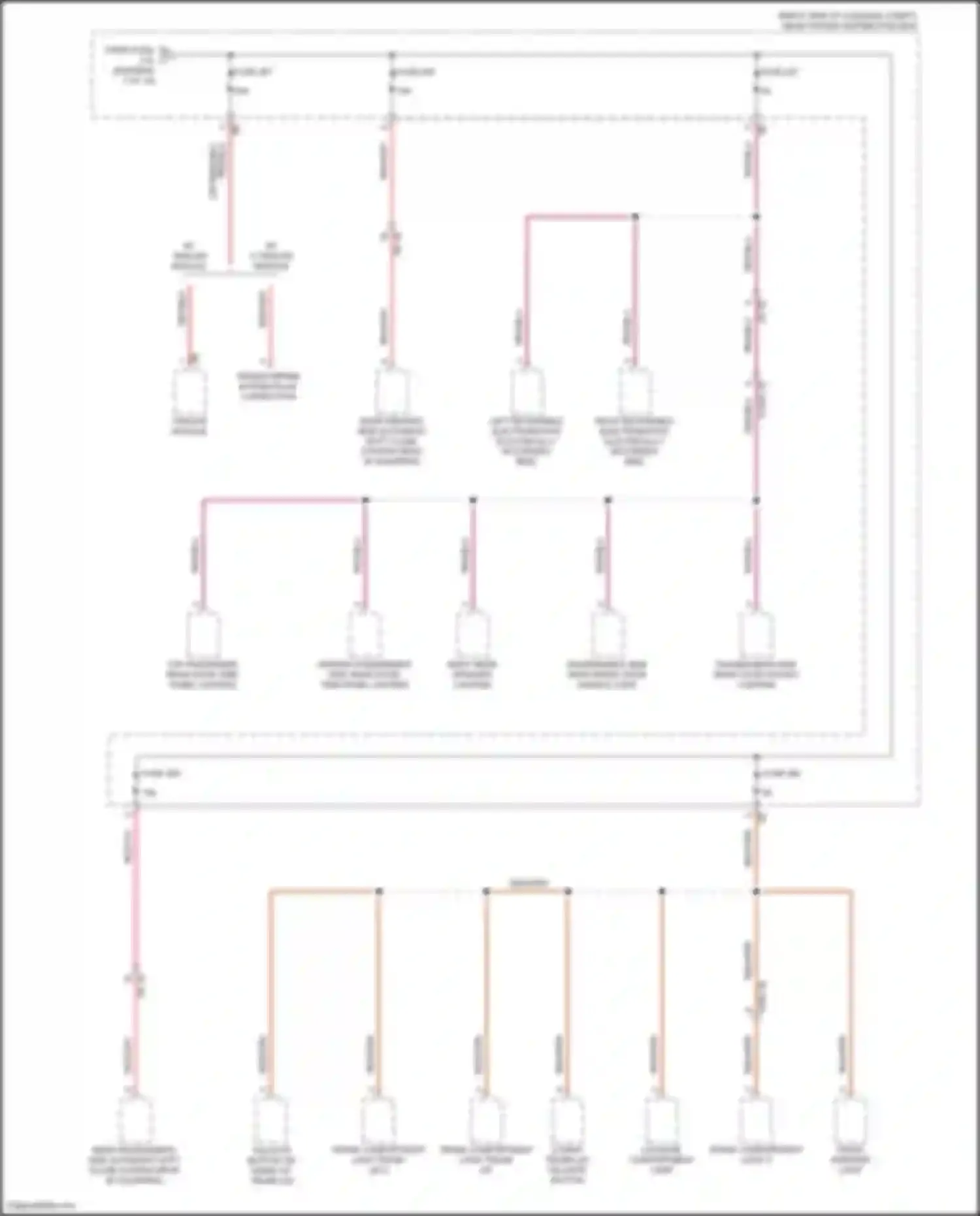 X5 BMW G18 facelift (2023-2024): Power distribution circuit (9 of 10)