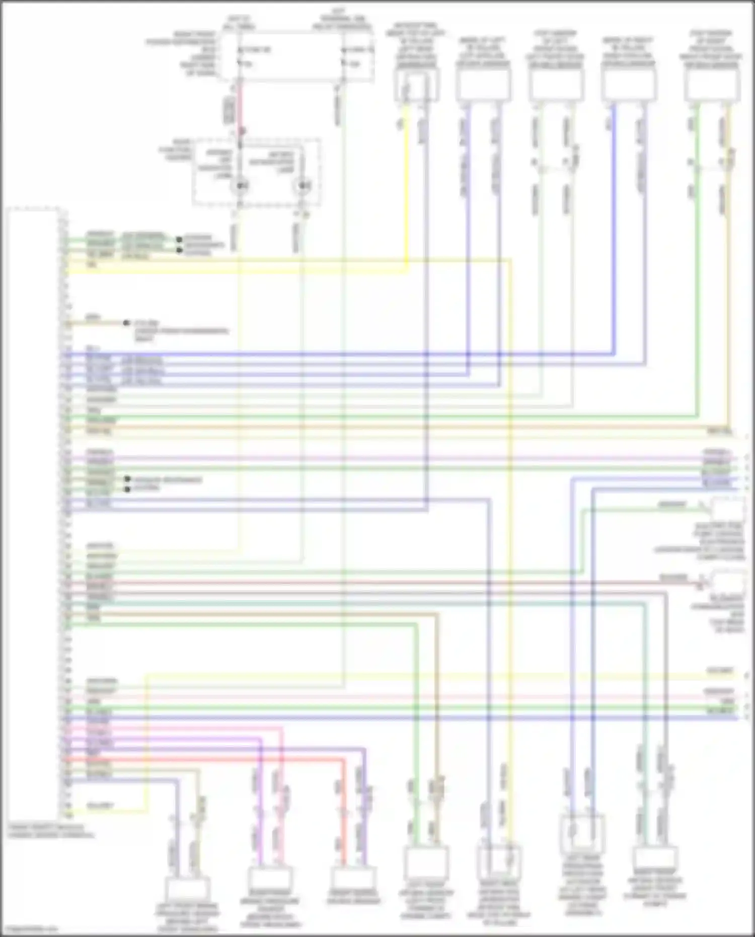 X5 BMW G18 facelift (2023-2024): Supplemental restraints circuit (1 of 4)