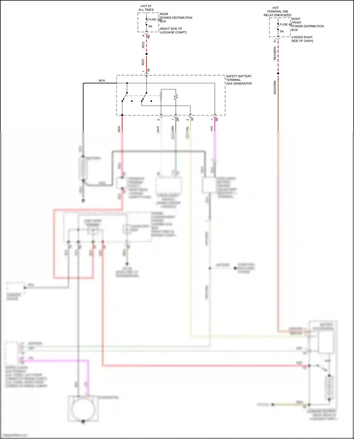 Wiring diagram battery electronics for BMW X5 G18 facelift (2023-2024) (1 of 3)