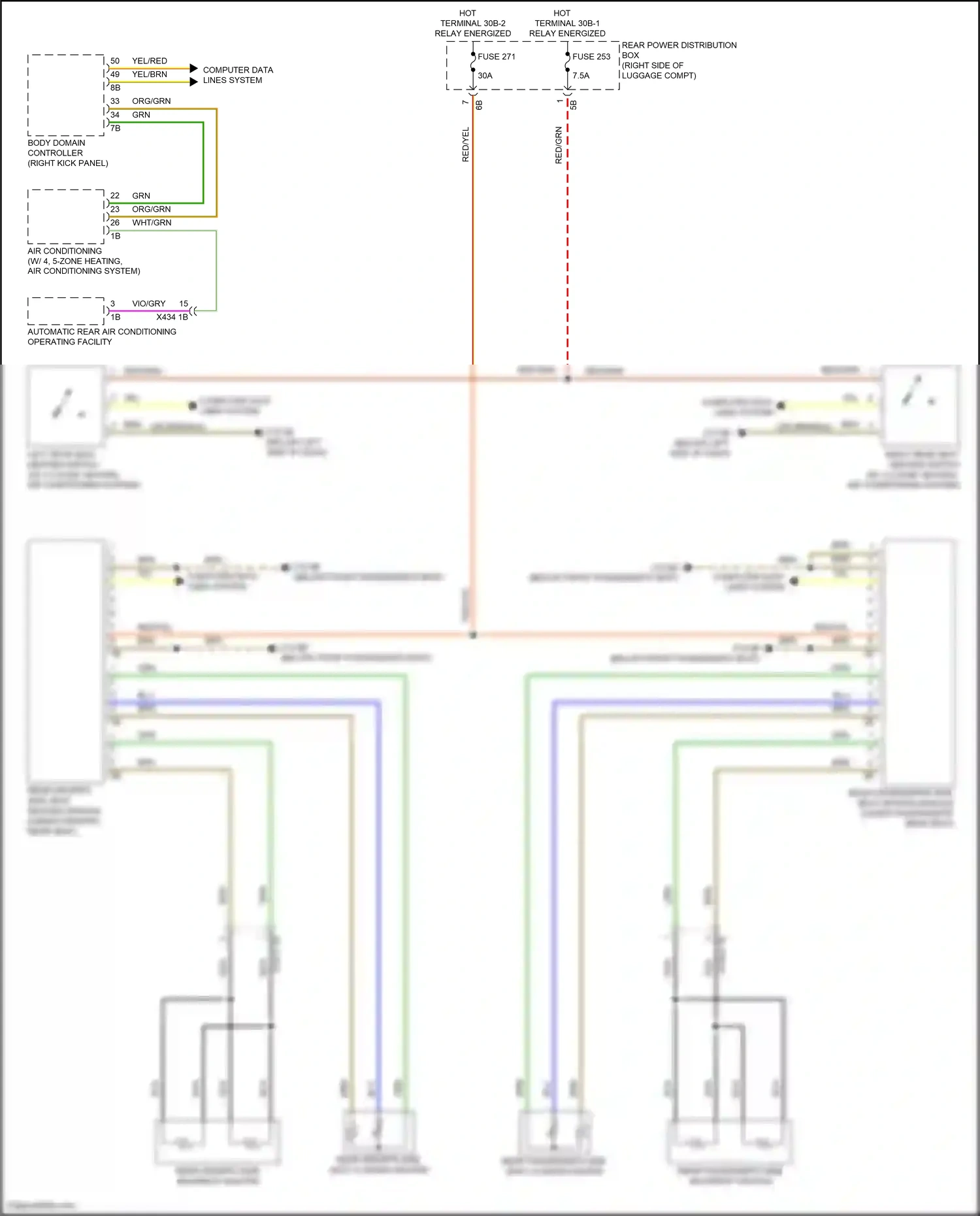 Wiring diagram body domain controller for BMW X5 G18 facelift (2023-2024) (29 of 45)