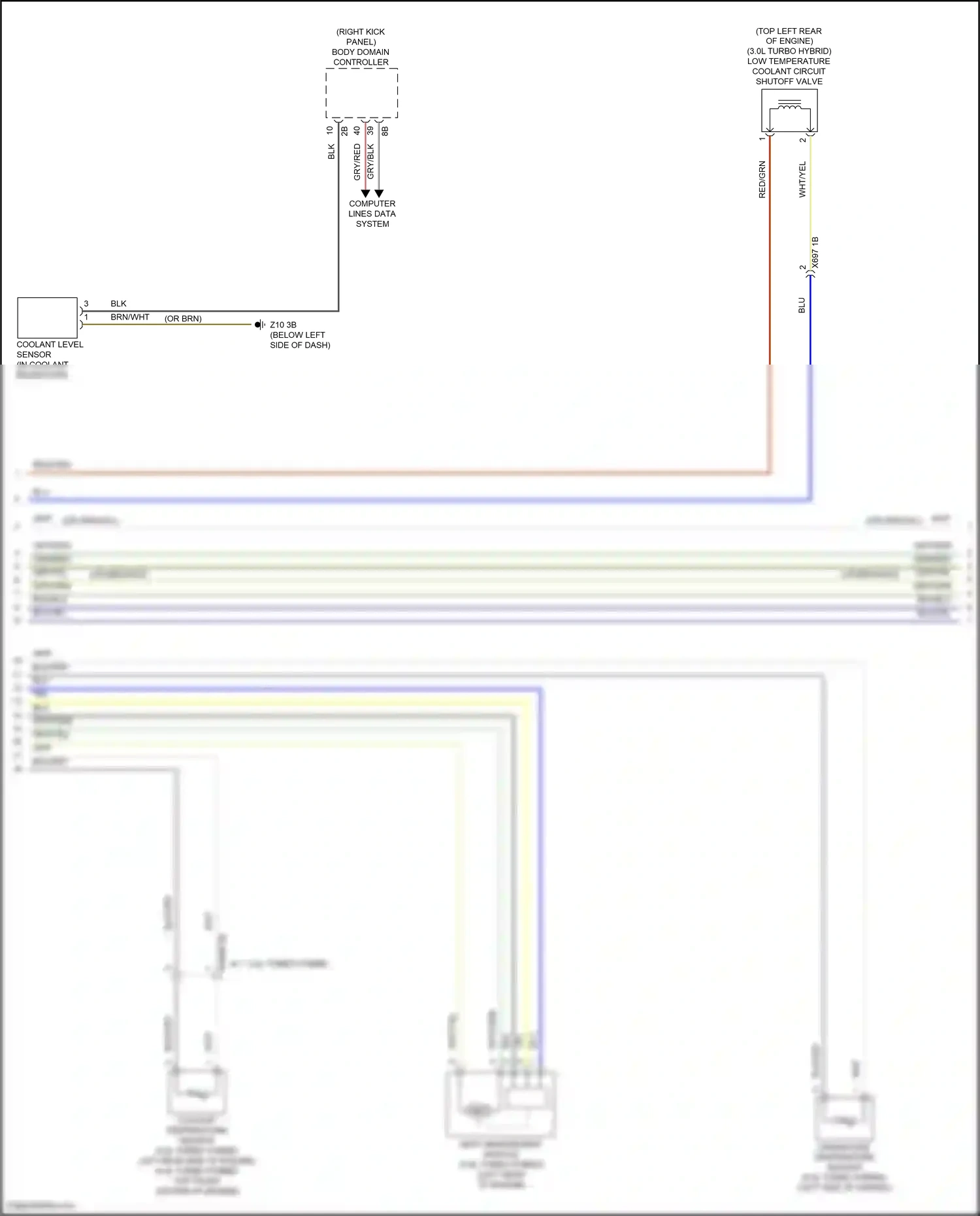 Wiring diagram body domain controller for BMW X5 G18 facelift (2023-2024) (12 of 45)