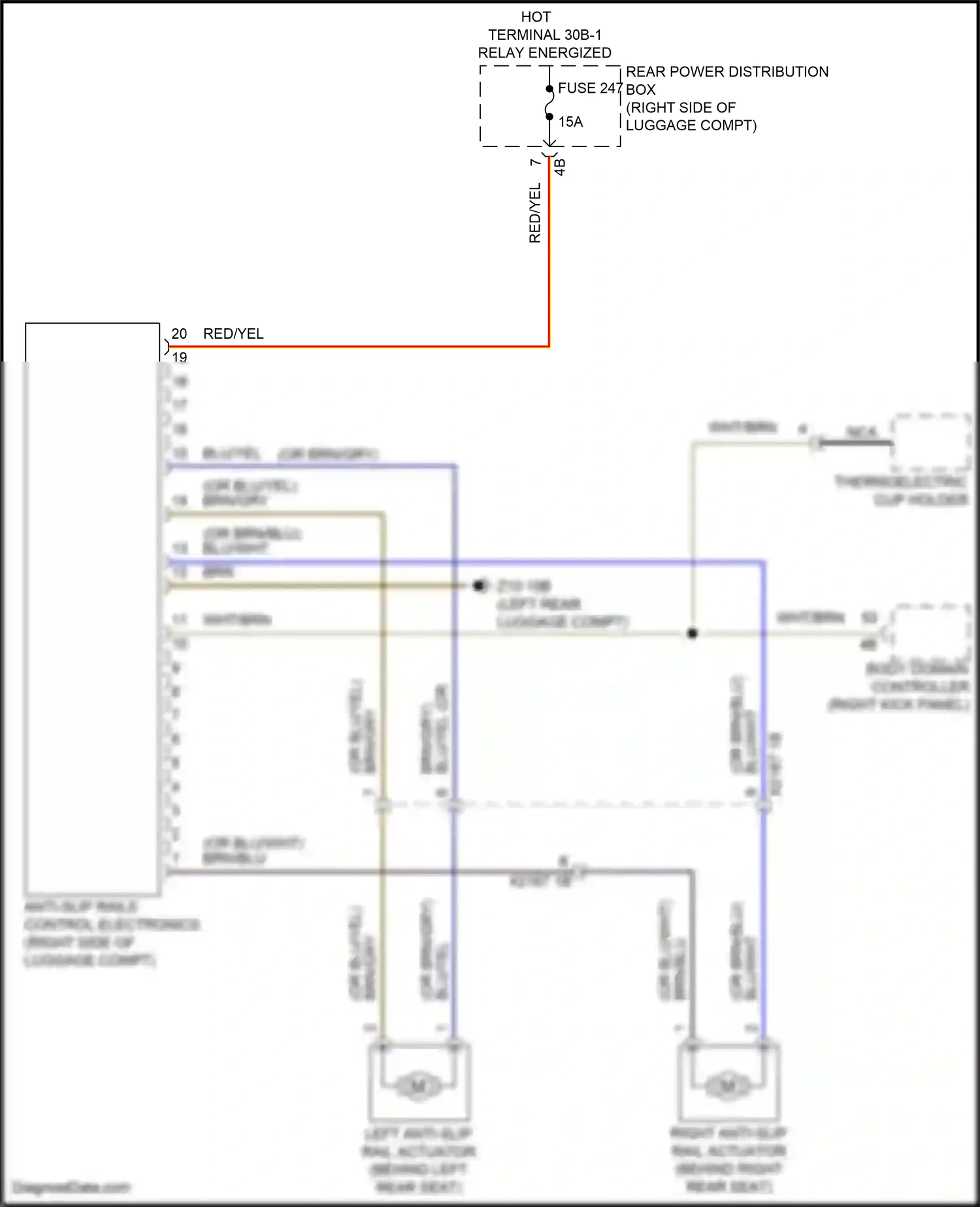 Wiring diagram body domain controller for BMW X5 G18 facelift (2023-2024) (31 of 45)