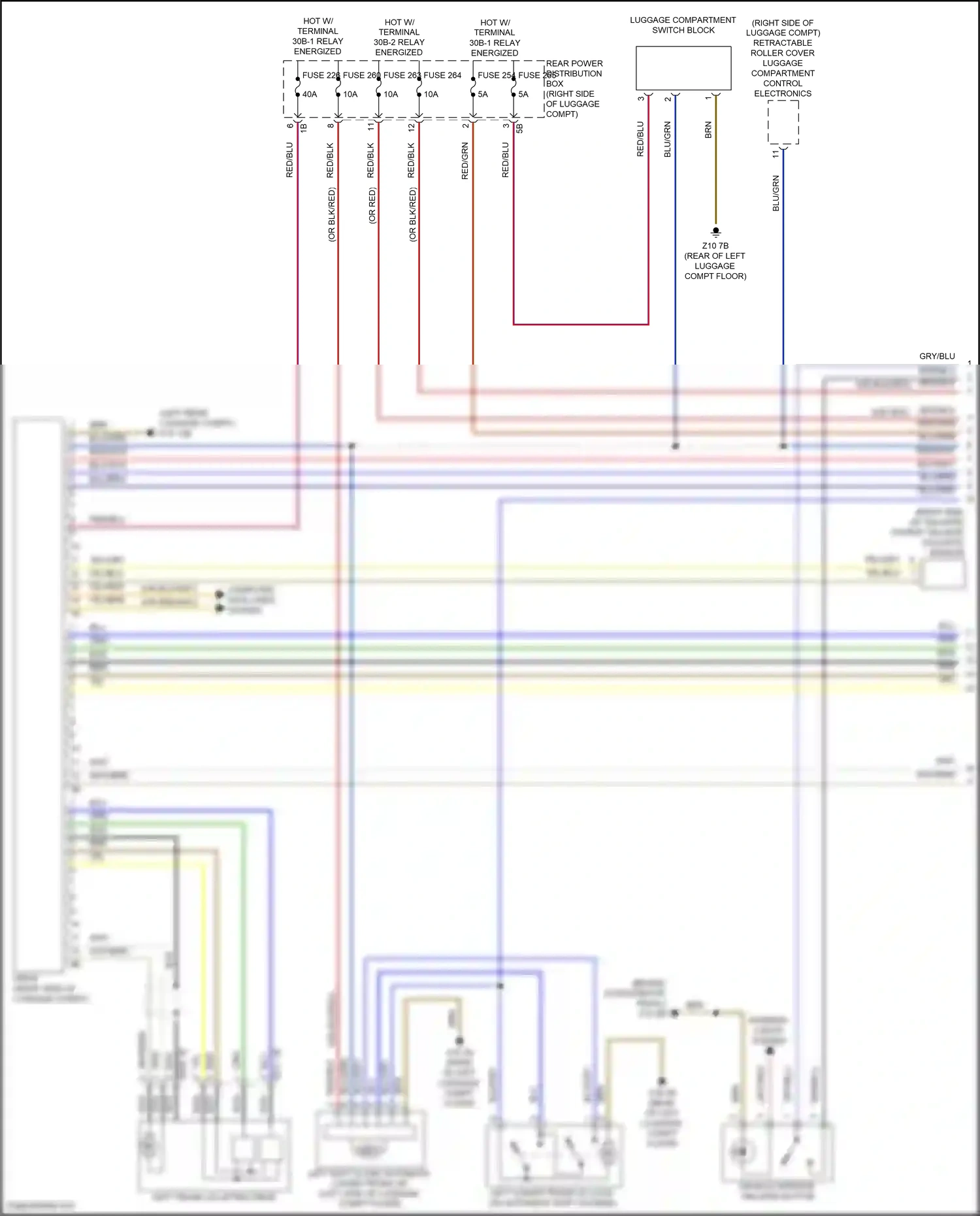 Wiring diagram computer data lines system for BMW X5 G18 facelift (2023-2024) (99 of 120)