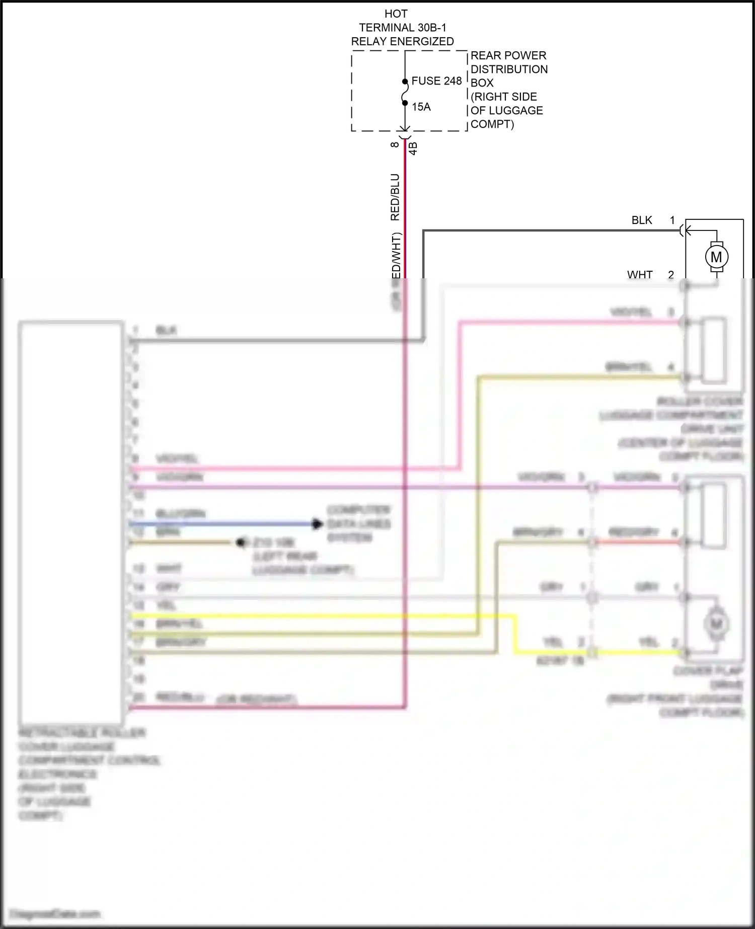 Wiring diagram computer data lines system for BMW X5 G18 facelift (2023-2024) (91 of 120)