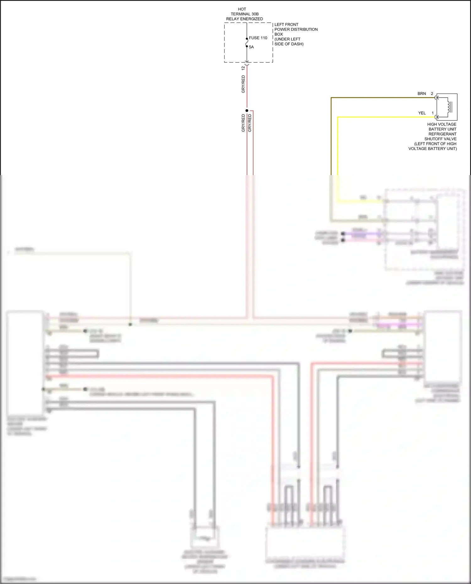 Wiring diagram computer data lines system for BMW X5 G18 facelift (2023-2024) (15 of 120)
