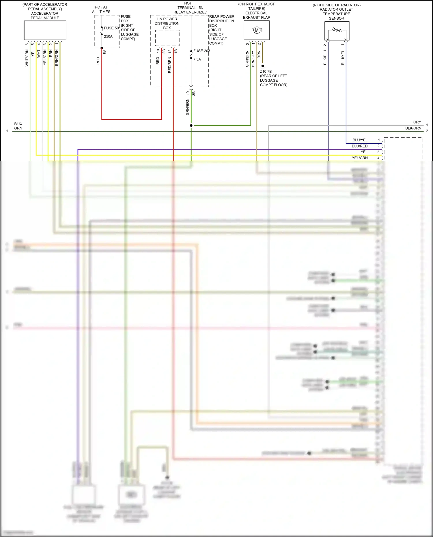 Wiring diagram computer data lines system for BMW X5 G18 facelift (2023-2024) (110 of 120)